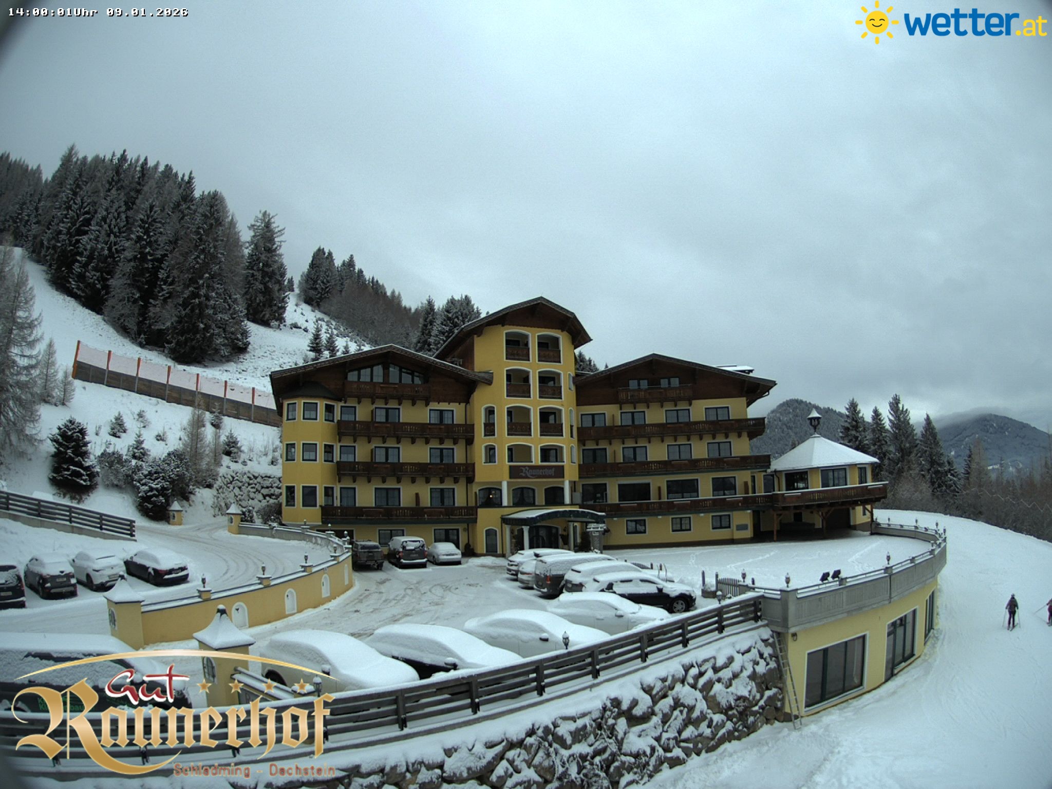 Archived image Webcam Schladming: Hotel Raunerhof