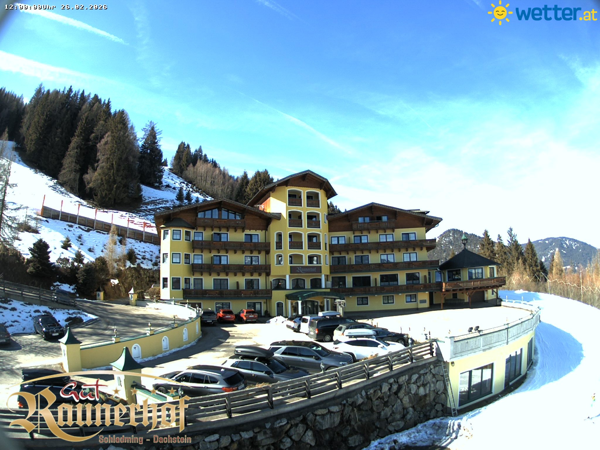 Archived image Webcam Schladming: Hotel Raunerhof
