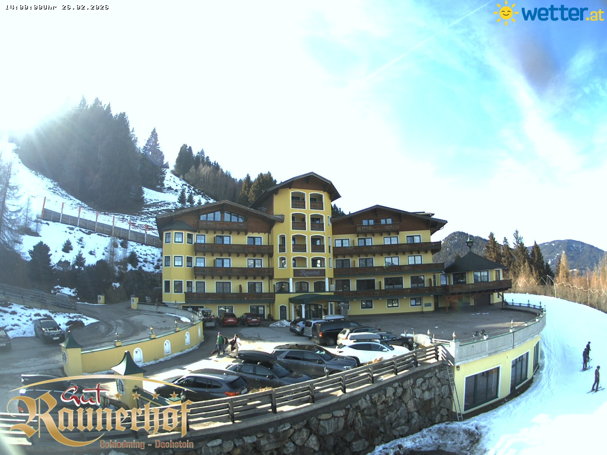 Archived image Webcam Schladming: Hotel Raunerhof