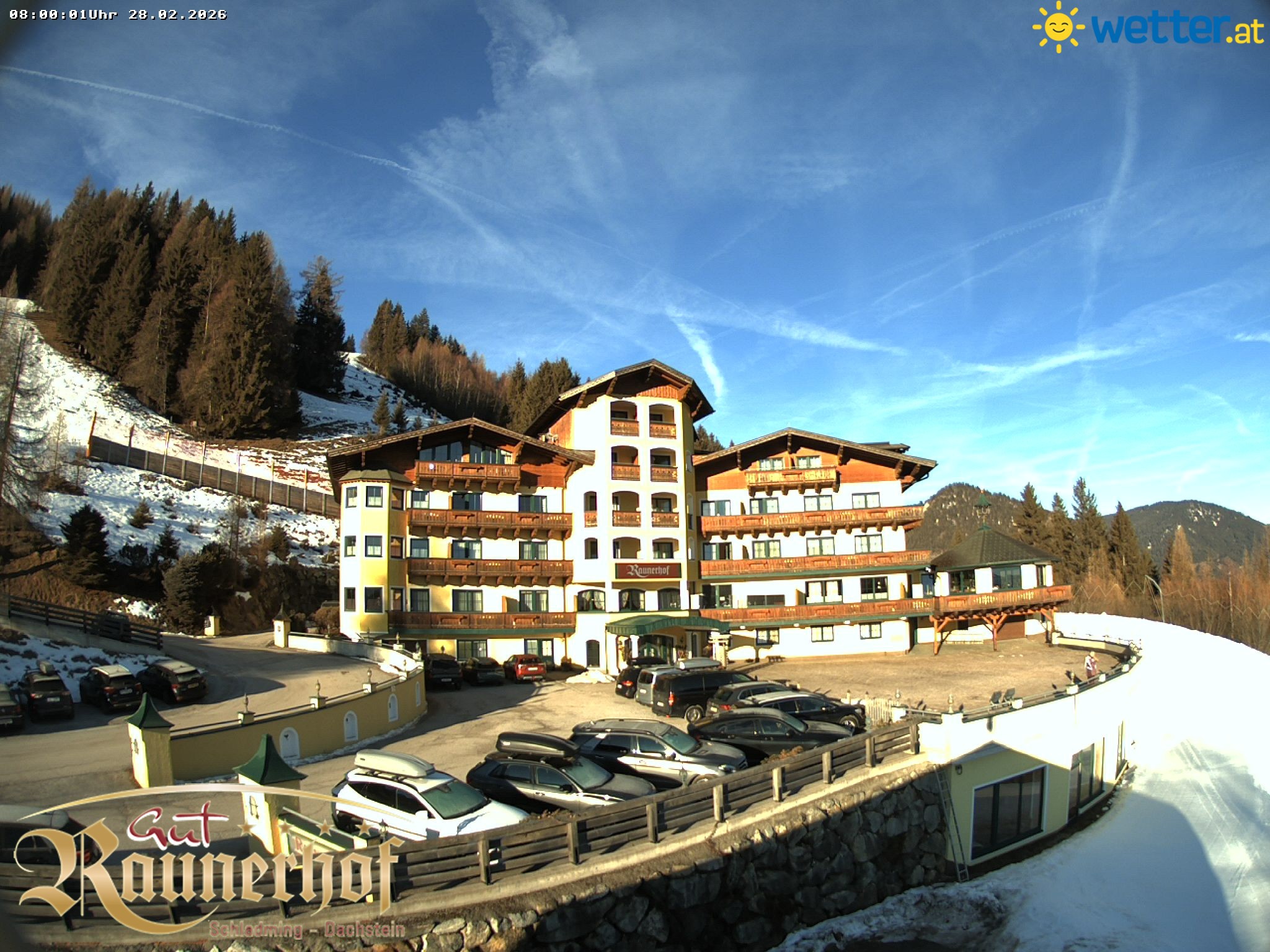 Archived image Webcam Schladming: Hotel Raunerhof