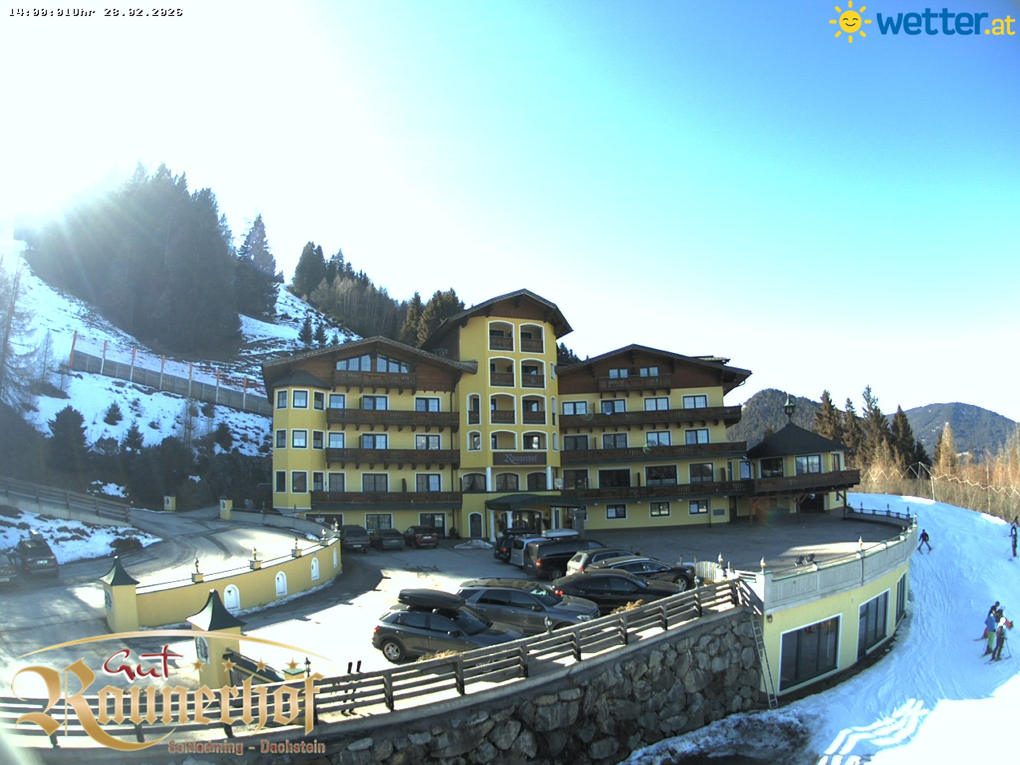 Archived image Webcam Schladming: Hotel Raunerhof