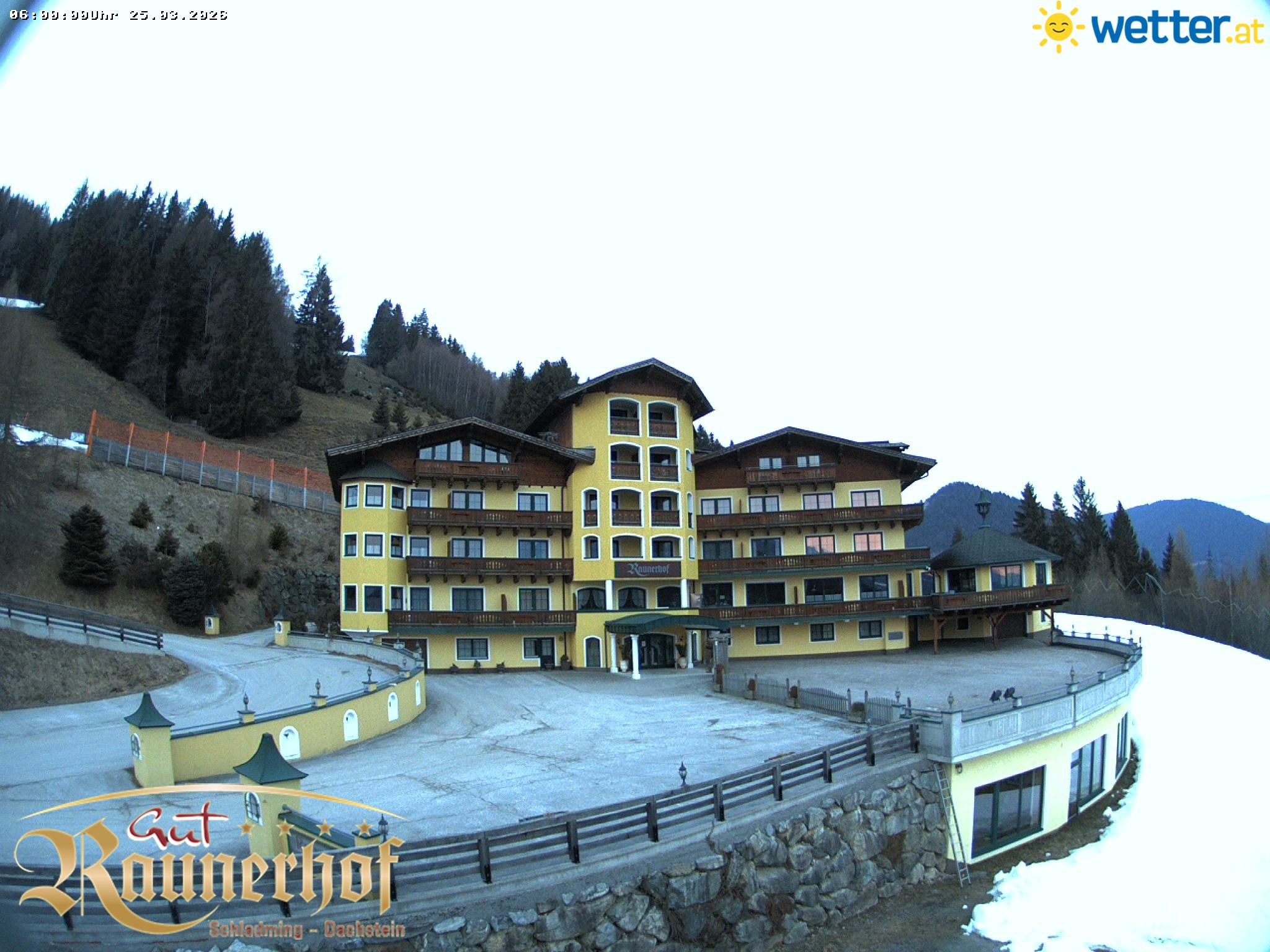 Archived image Webcam Schladming: Hotel Raunerhof