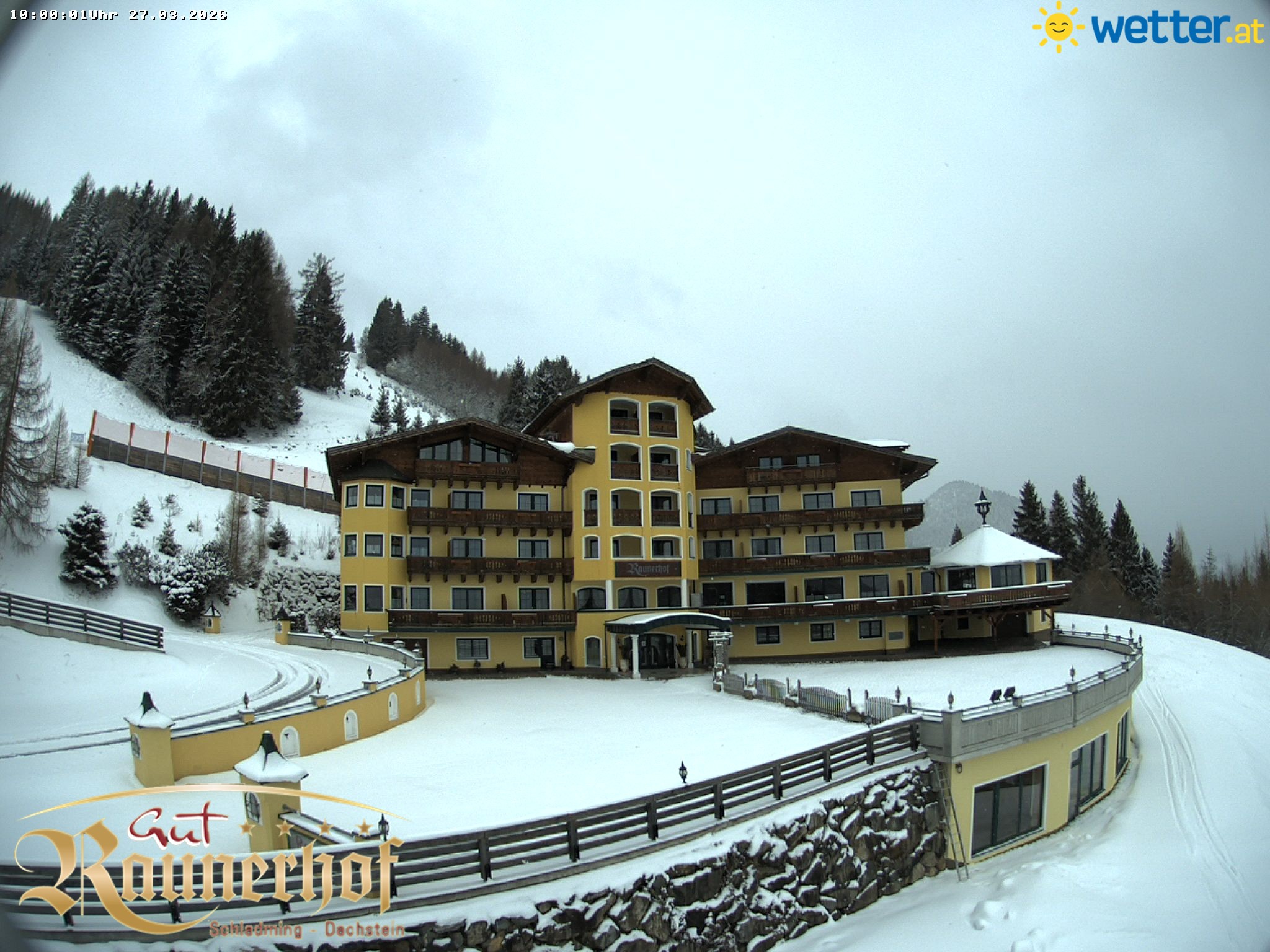 Archived image Webcam Schladming: Hotel Raunerhof