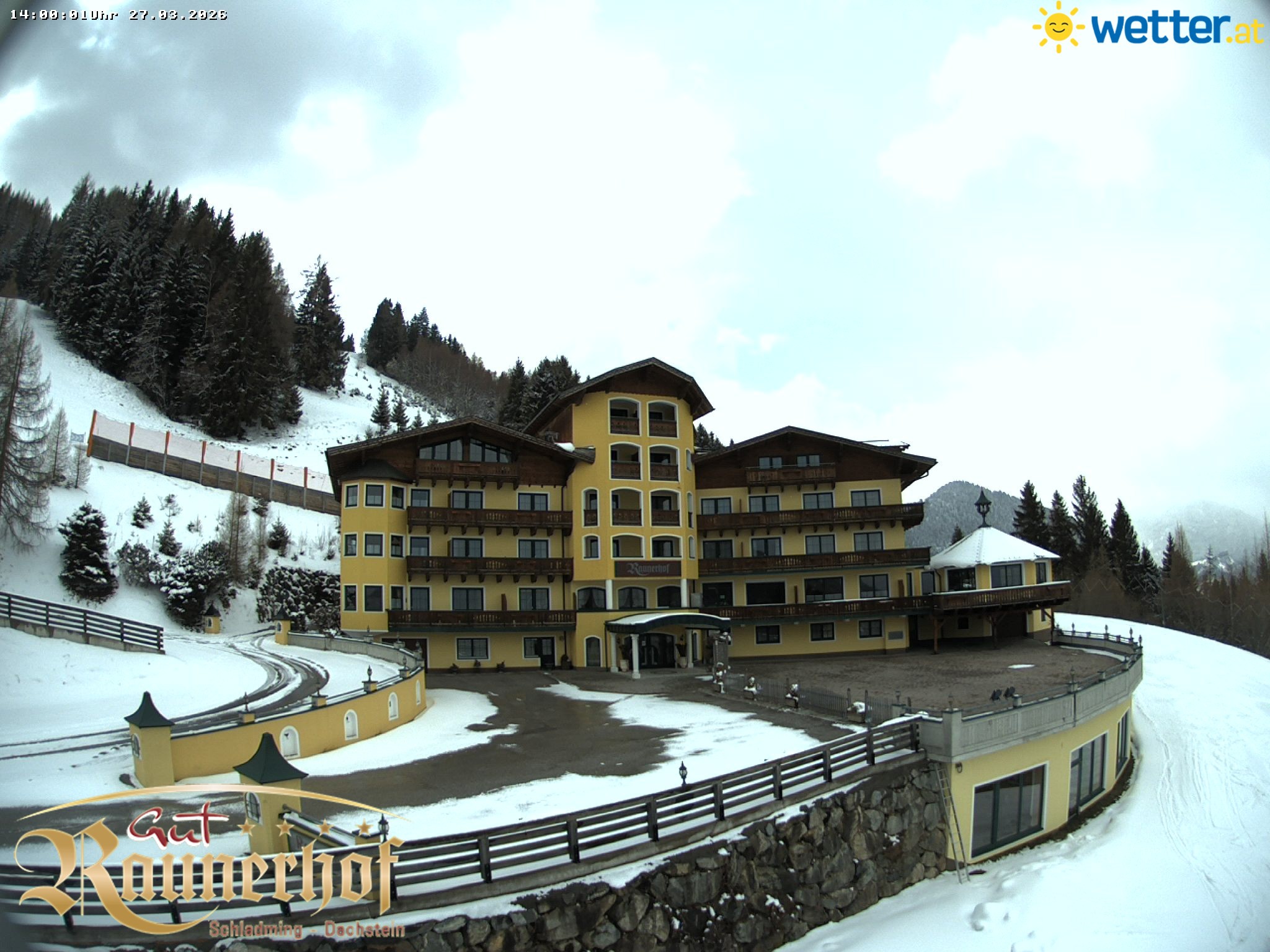 Archived image Webcam Schladming: Hotel Raunerhof