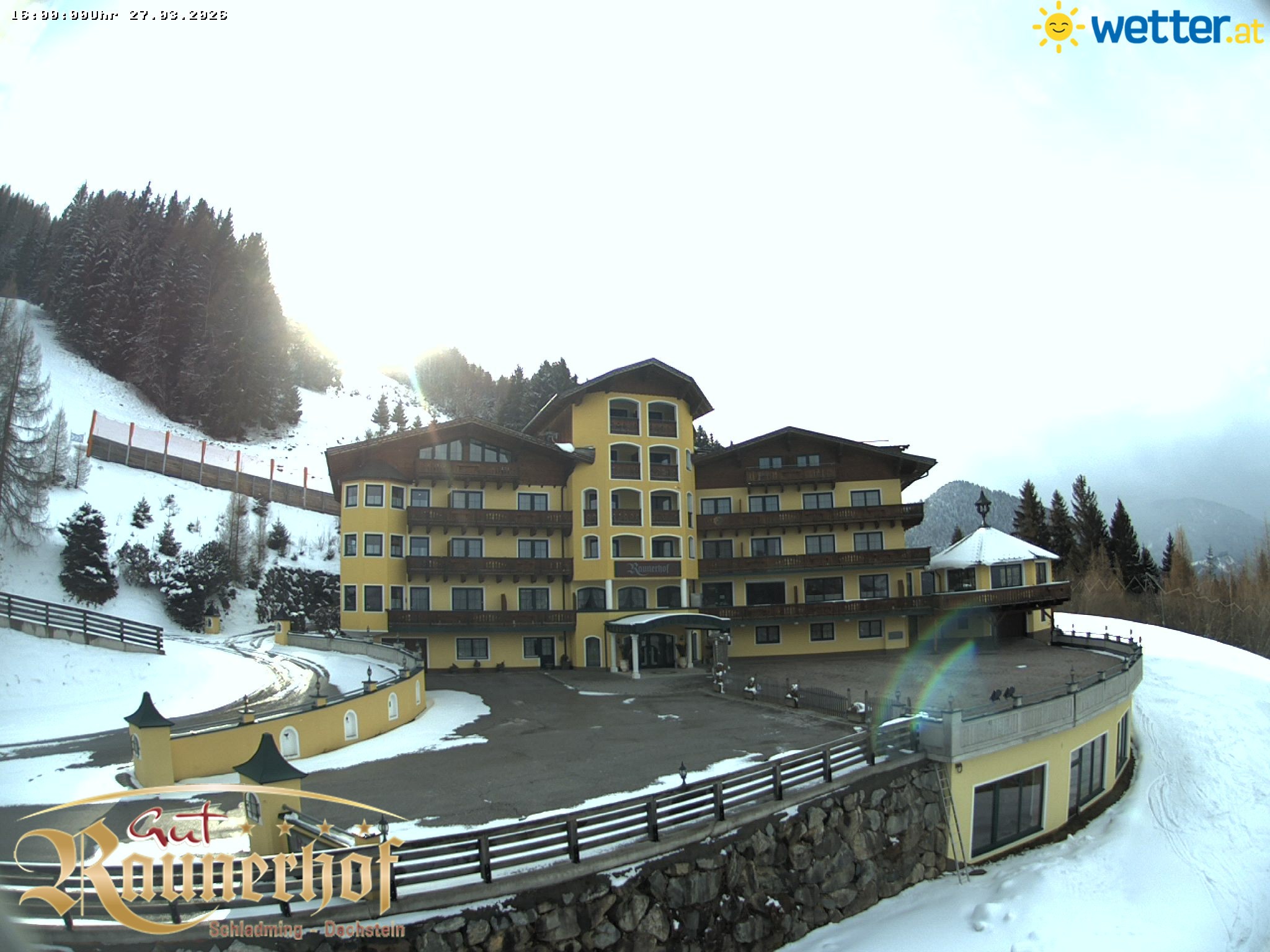 Archived image Webcam Schladming: Hotel Raunerhof