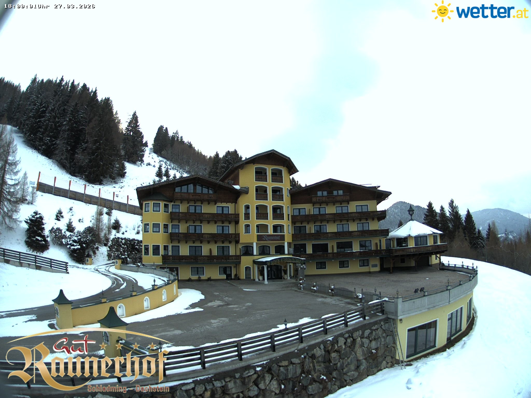 Archived image Webcam Schladming: Hotel Raunerhof