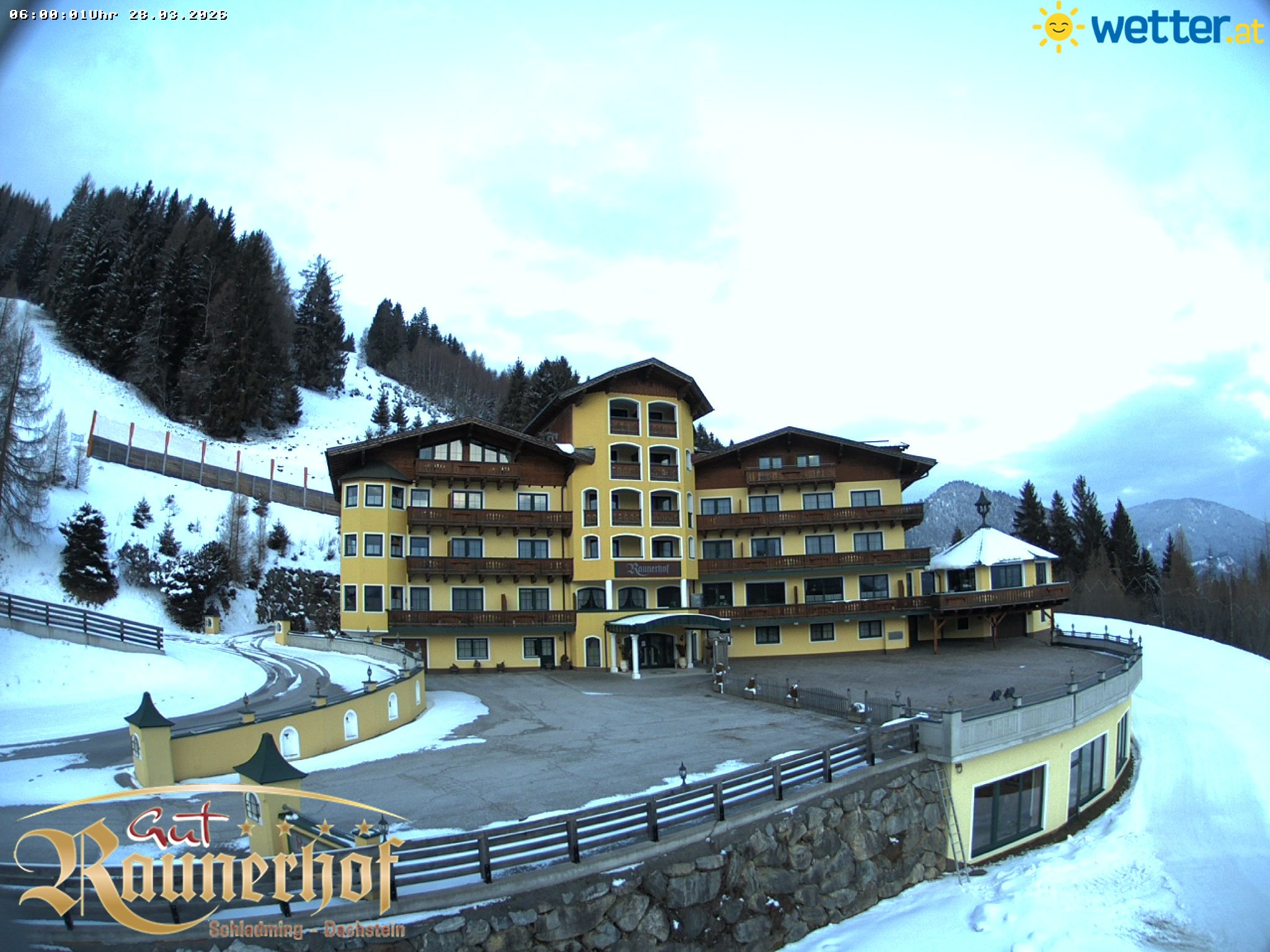 Archived image Webcam Schladming: Hotel Raunerhof
