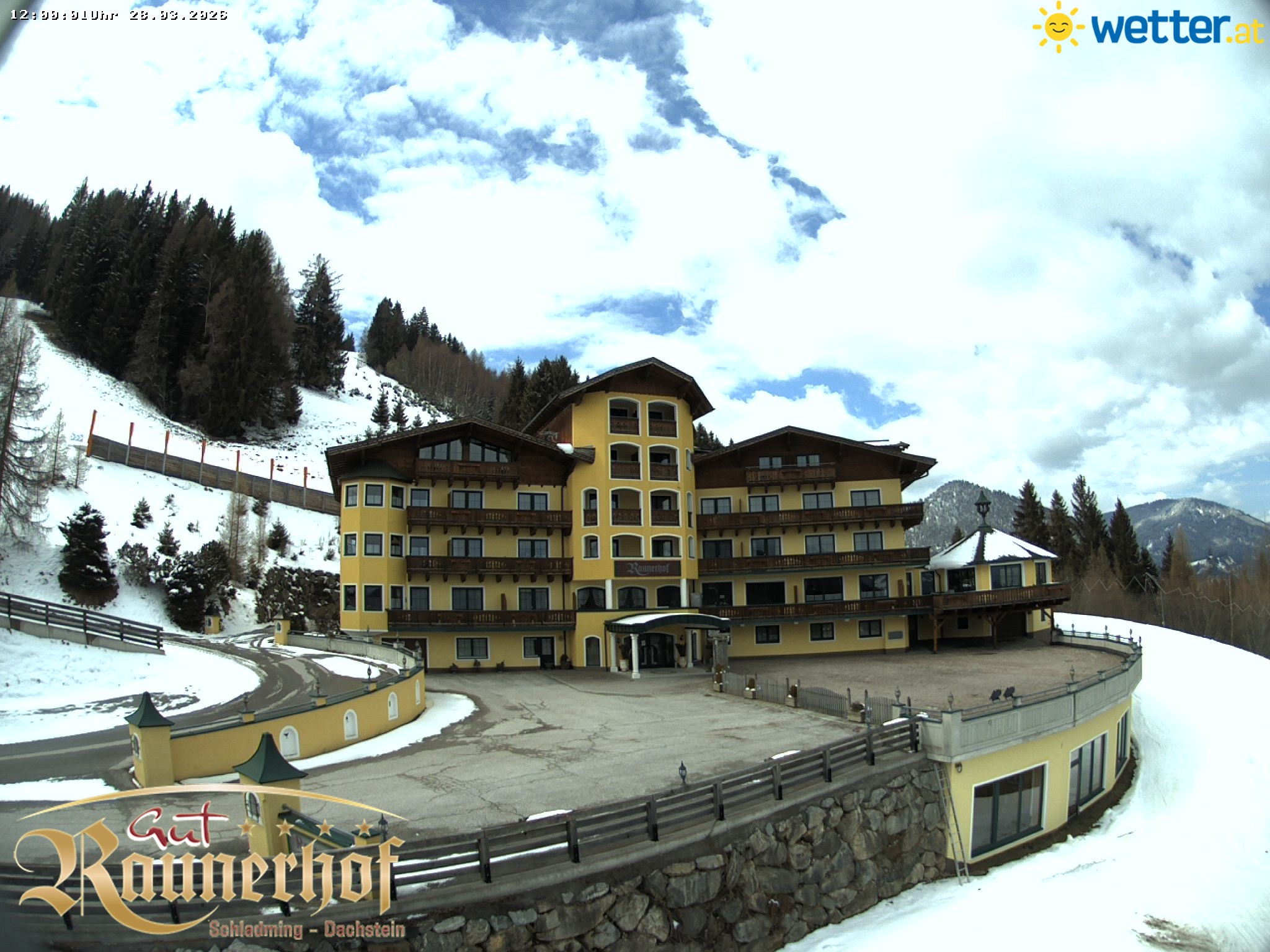 Archived image Webcam Schladming: Hotel Raunerhof