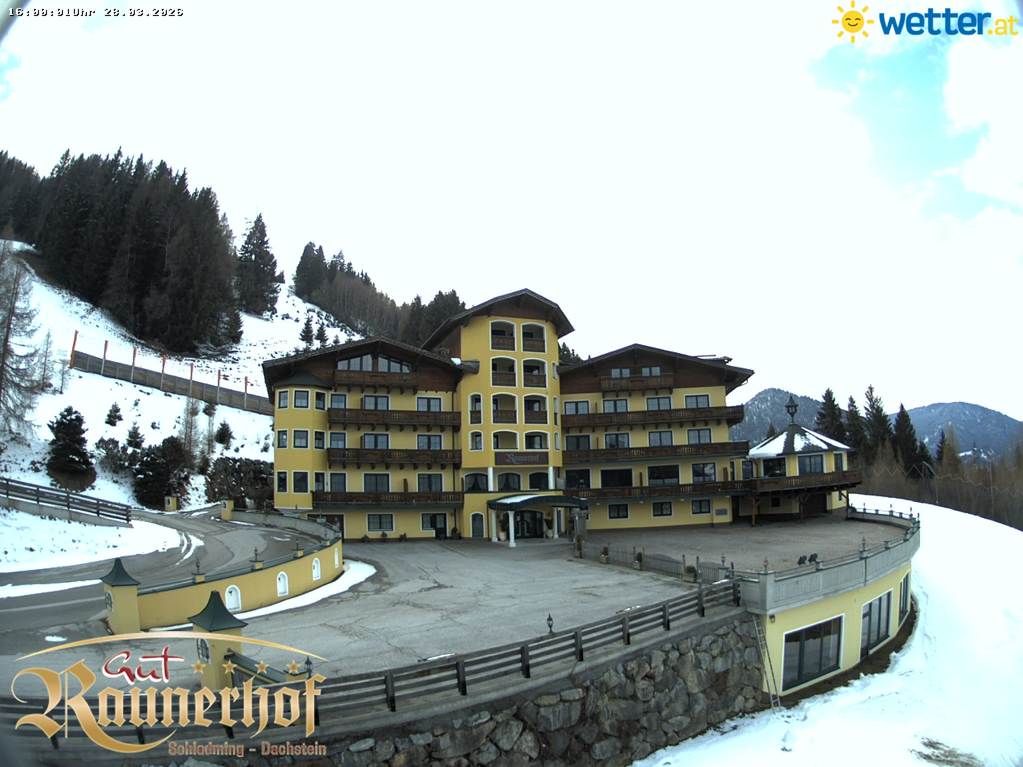Archived image Webcam Schladming: Hotel Raunerhof