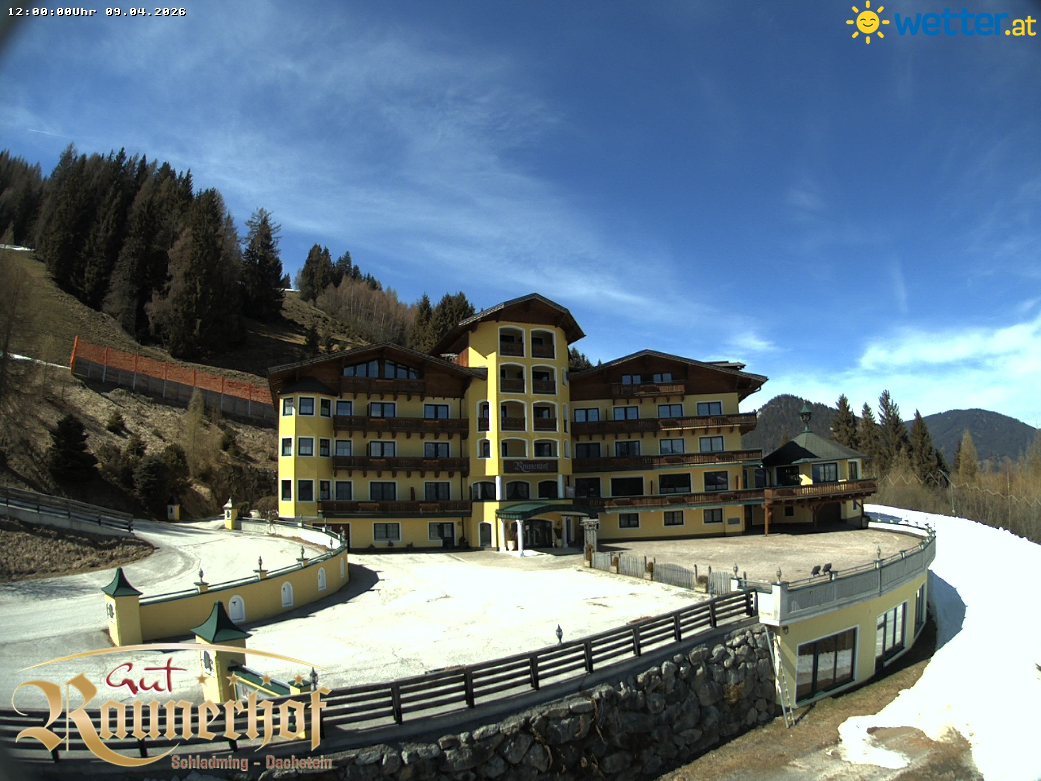 Archived image Webcam Schladming: Hotel Raunerhof
