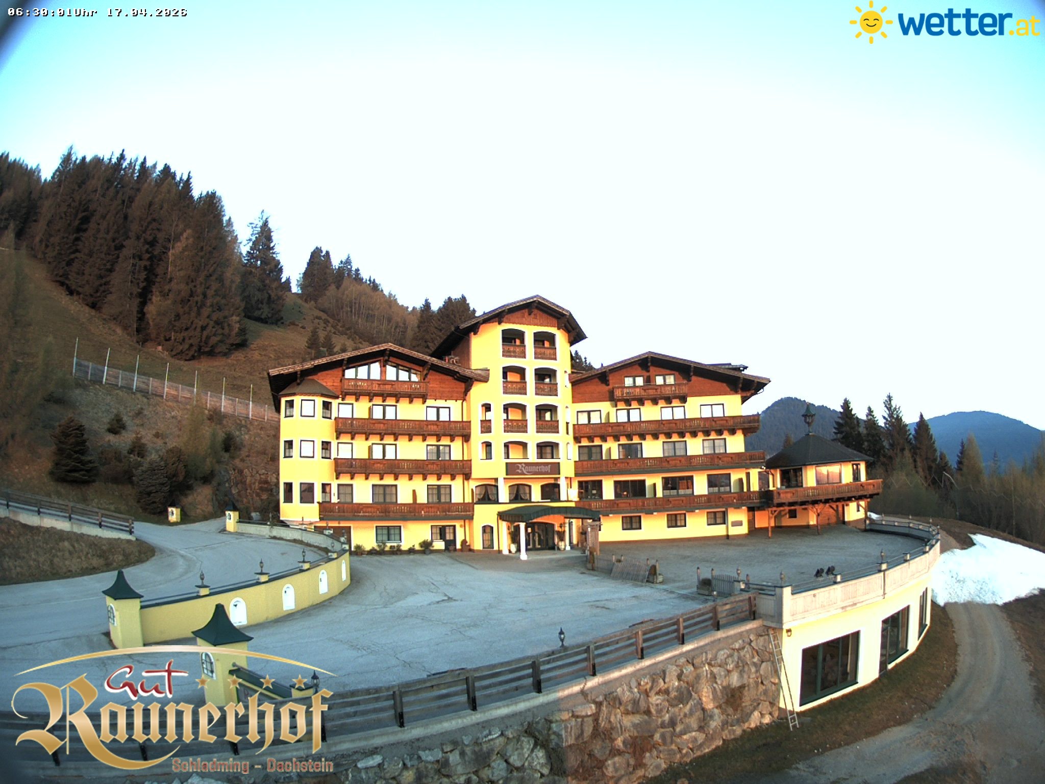 Archived image Webcam Schladming: Hotel Raunerhof