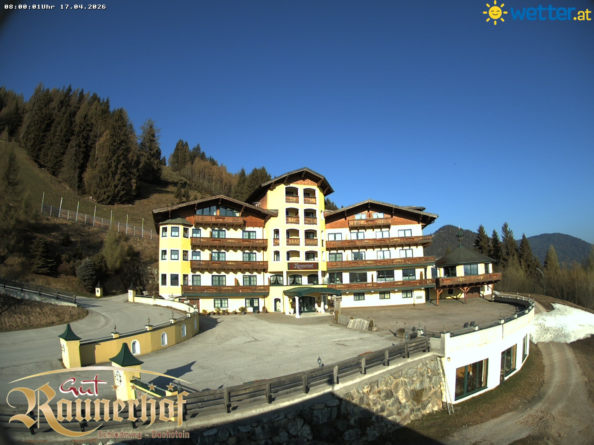 Archived image Webcam Schladming: Hotel Raunerhof