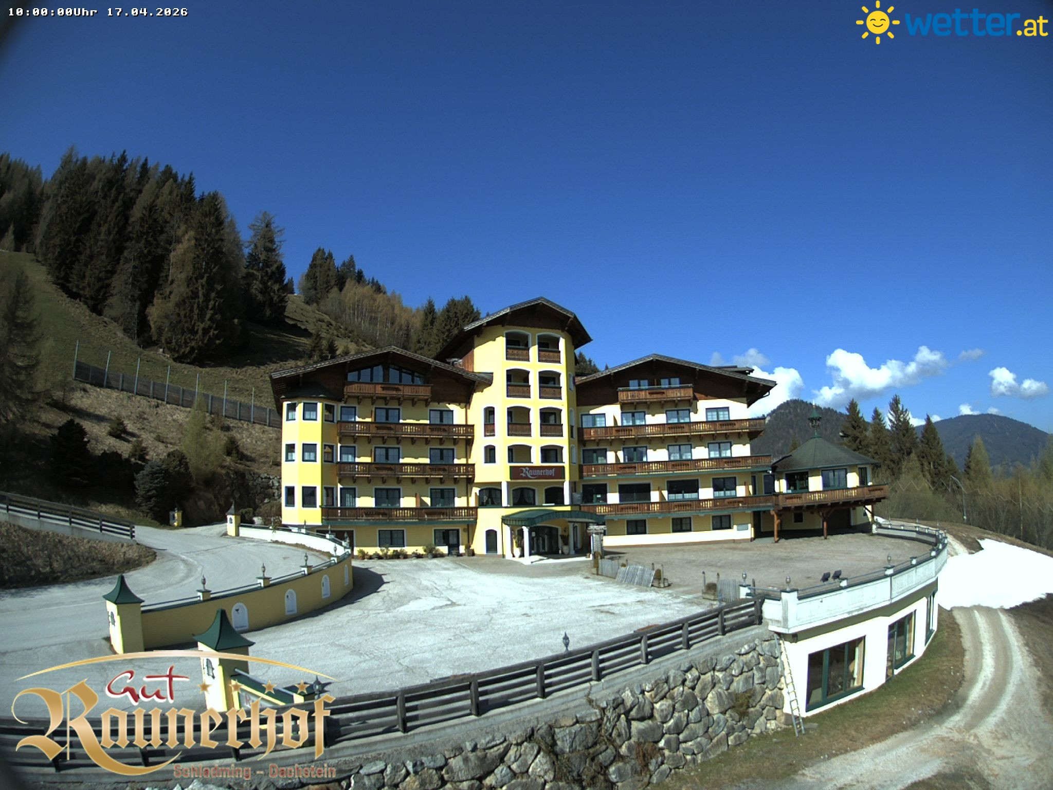 Archived image Webcam Schladming: Hotel Raunerhof