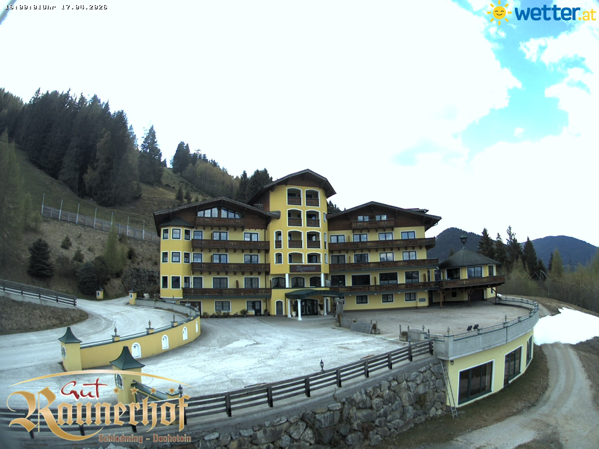 Archived image Webcam Schladming: Hotel Raunerhof