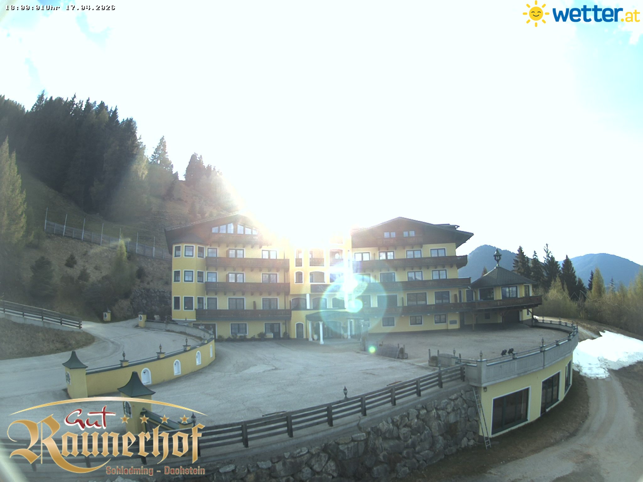 Archived image Webcam Schladming: Hotel Raunerhof