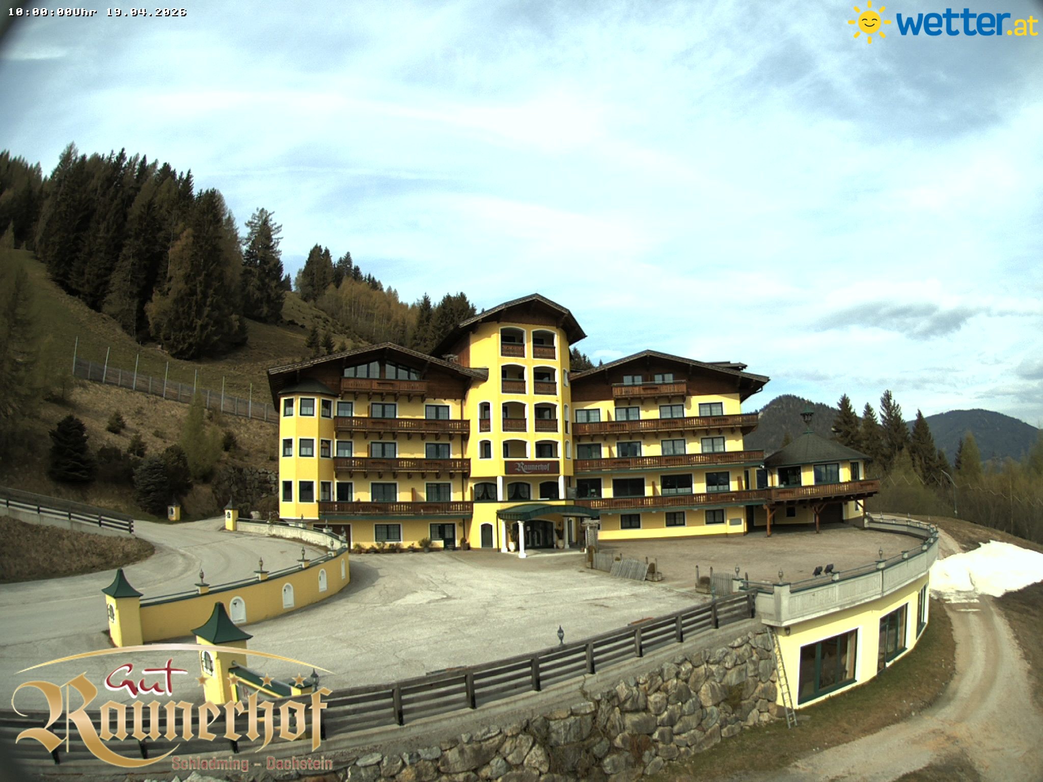 Archived image Webcam Schladming: Hotel Raunerhof