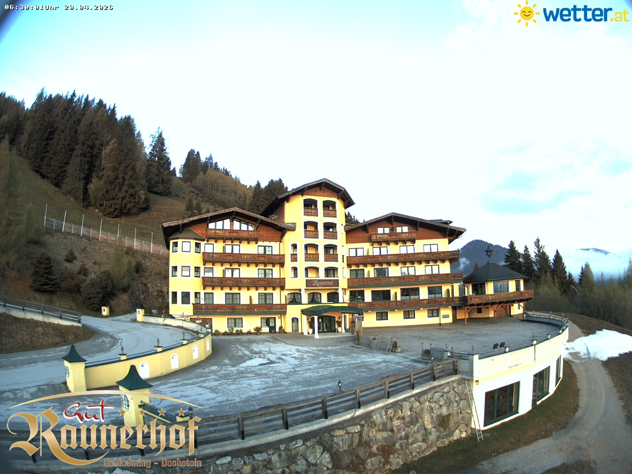 Archived image Webcam Schladming: Hotel Raunerhof