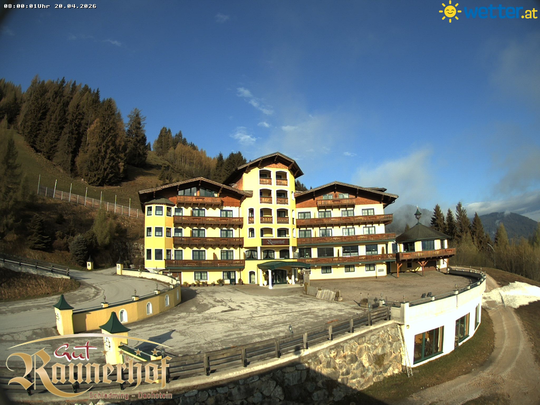 Archived image Webcam Schladming: Hotel Raunerhof