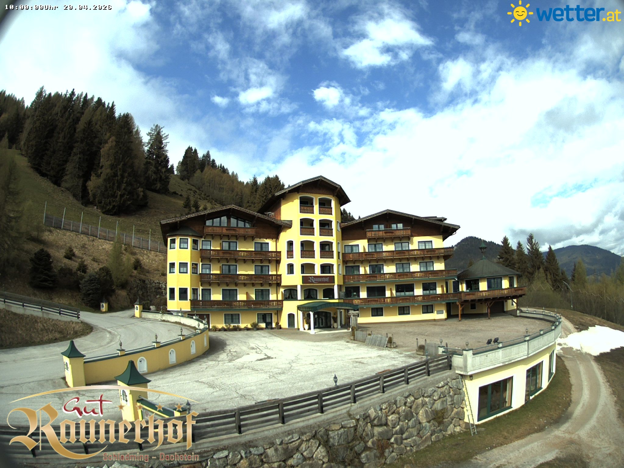 Archived image Webcam Schladming: Hotel Raunerhof