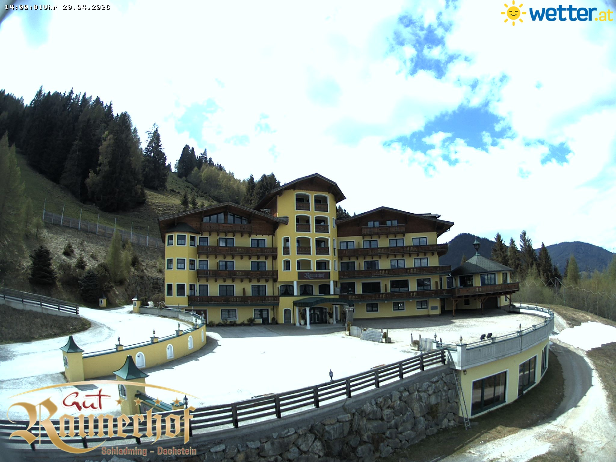 Archived image Webcam Schladming: Hotel Raunerhof
