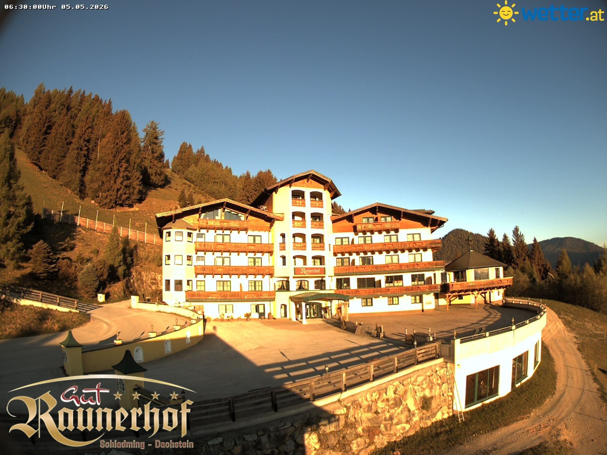 Archived image Webcam Schladming: Hotel Raunerhof