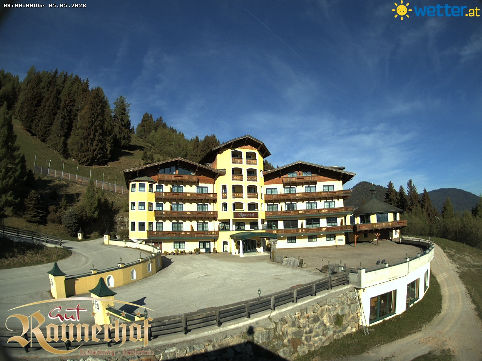 Archived image Webcam Schladming: Hotel Raunerhof