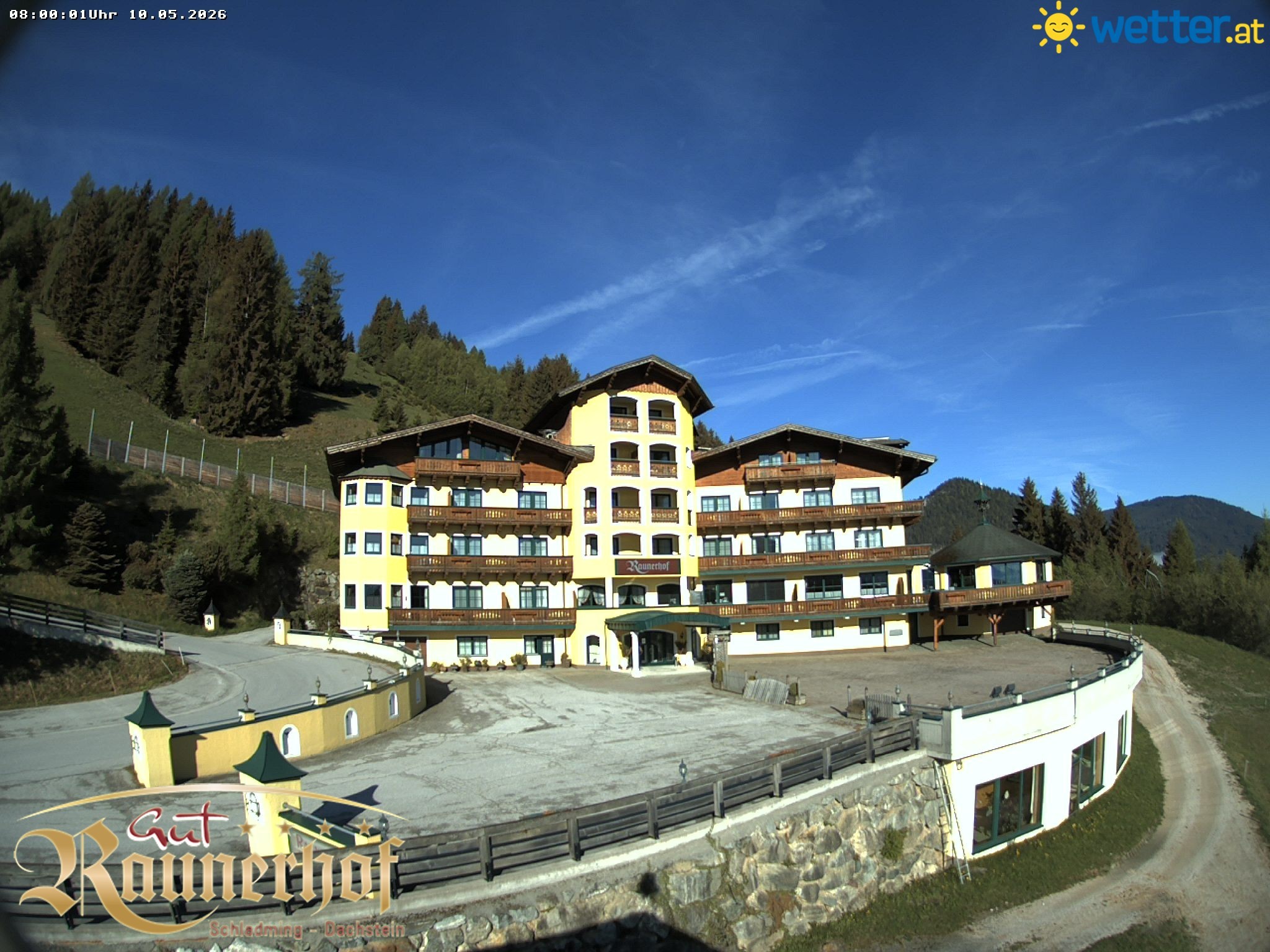 Archived image Webcam Schladming: Hotel Raunerhof