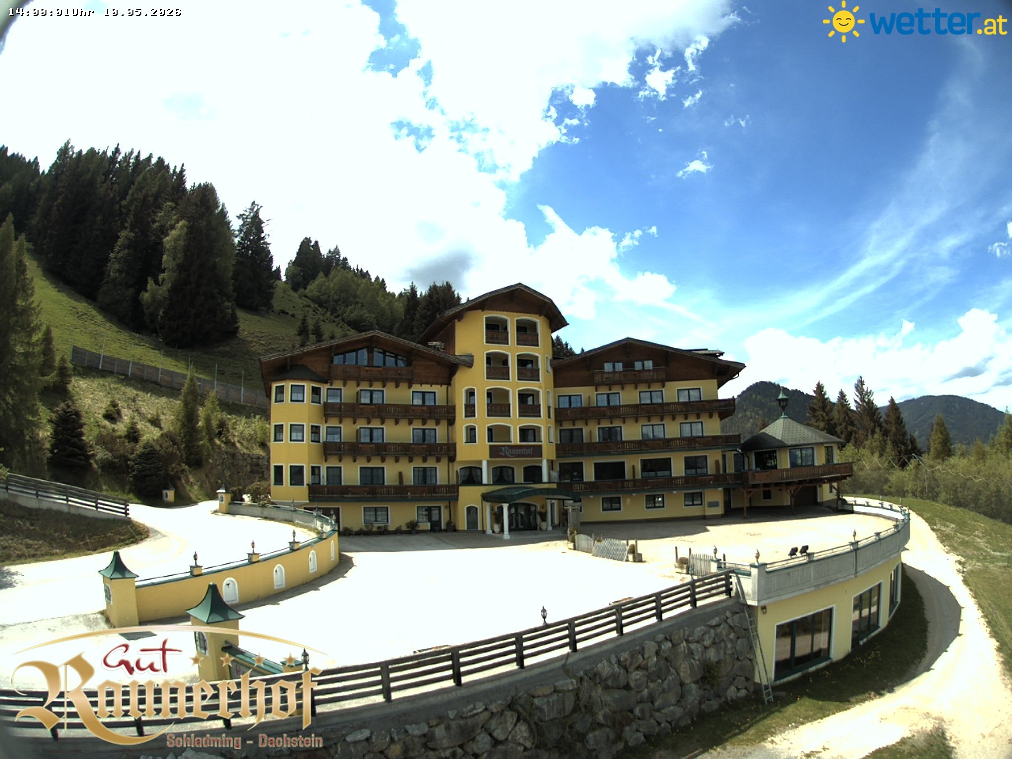 Archived image Webcam Schladming: Hotel Raunerhof