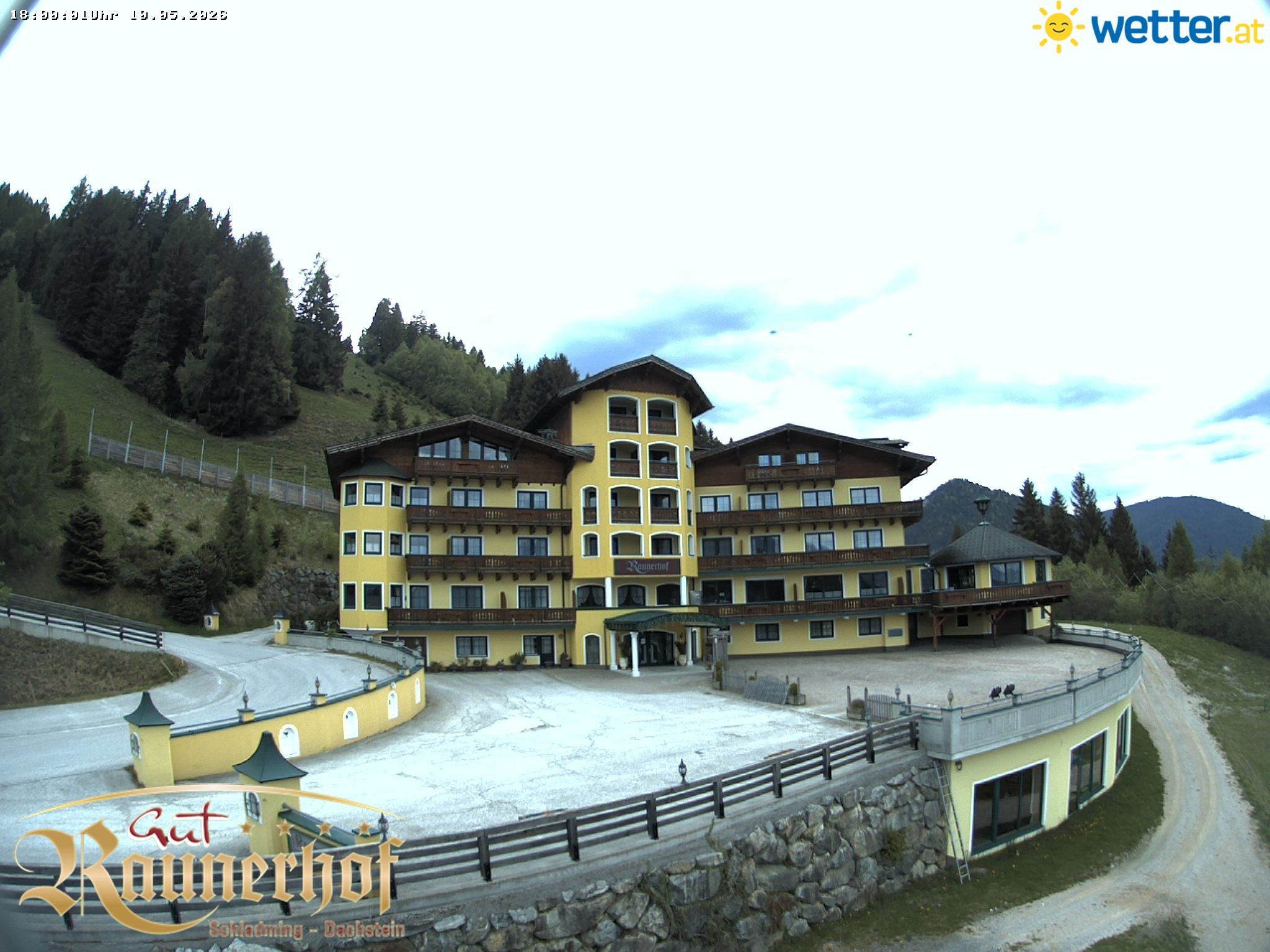 Archived image Webcam Schladming: Hotel Raunerhof