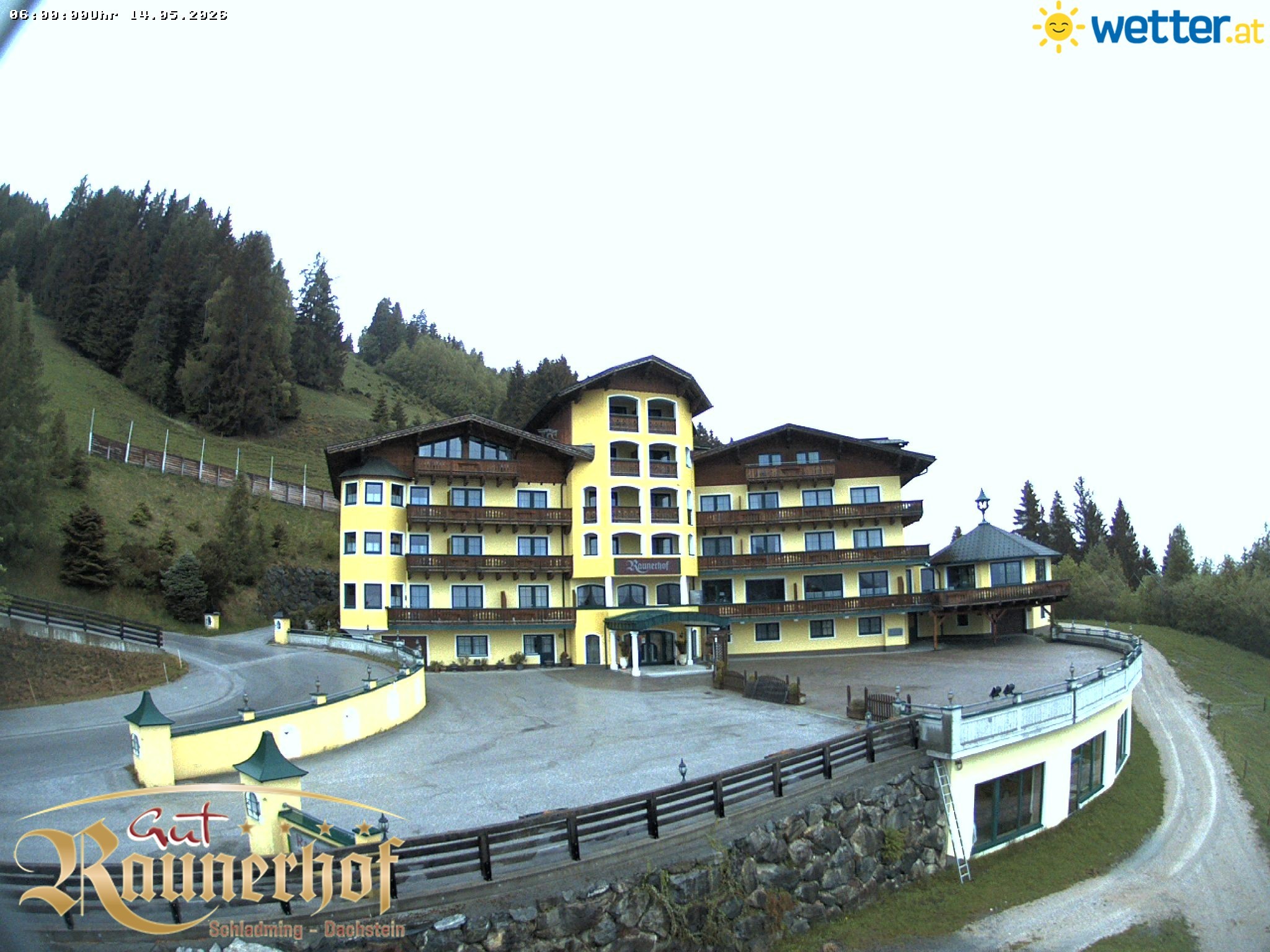 Archived image Webcam Schladming: Hotel Raunerhof