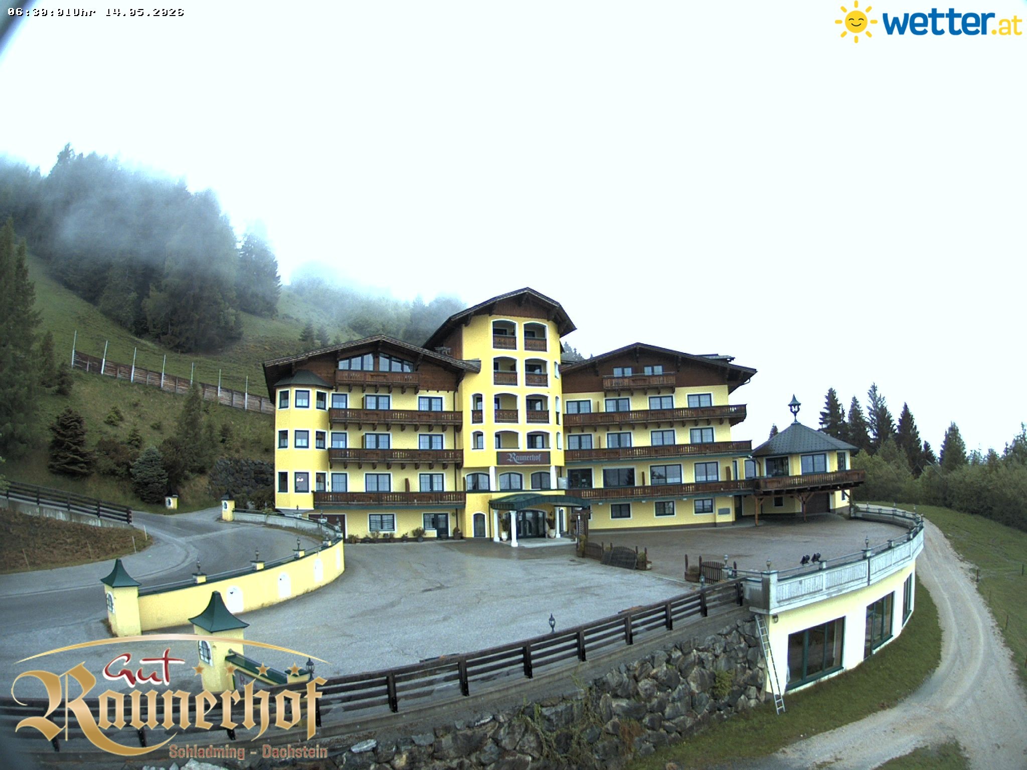Archived image Webcam Schladming: Hotel Raunerhof