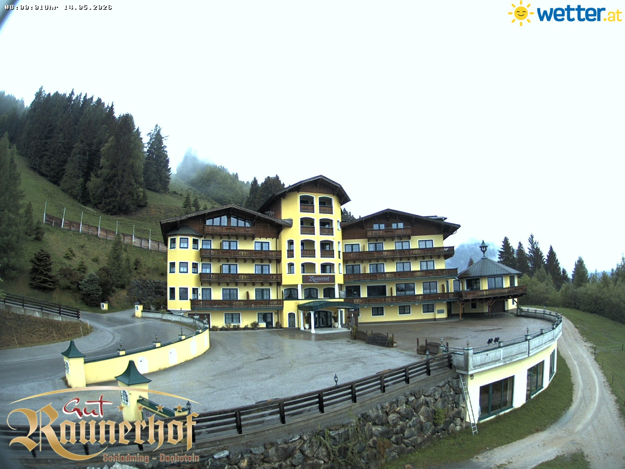 Archived image Webcam Schladming: Hotel Raunerhof