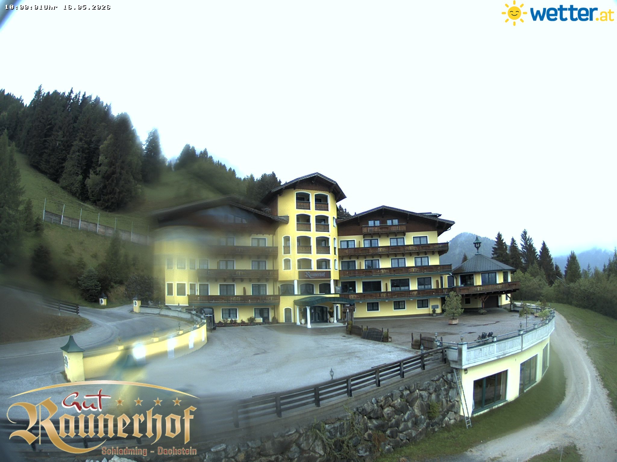 Archived image Webcam Schladming: Hotel Raunerhof