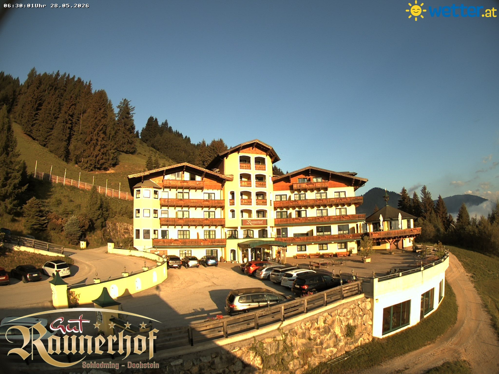 Archived image Webcam Schladming: Hotel Raunerhof