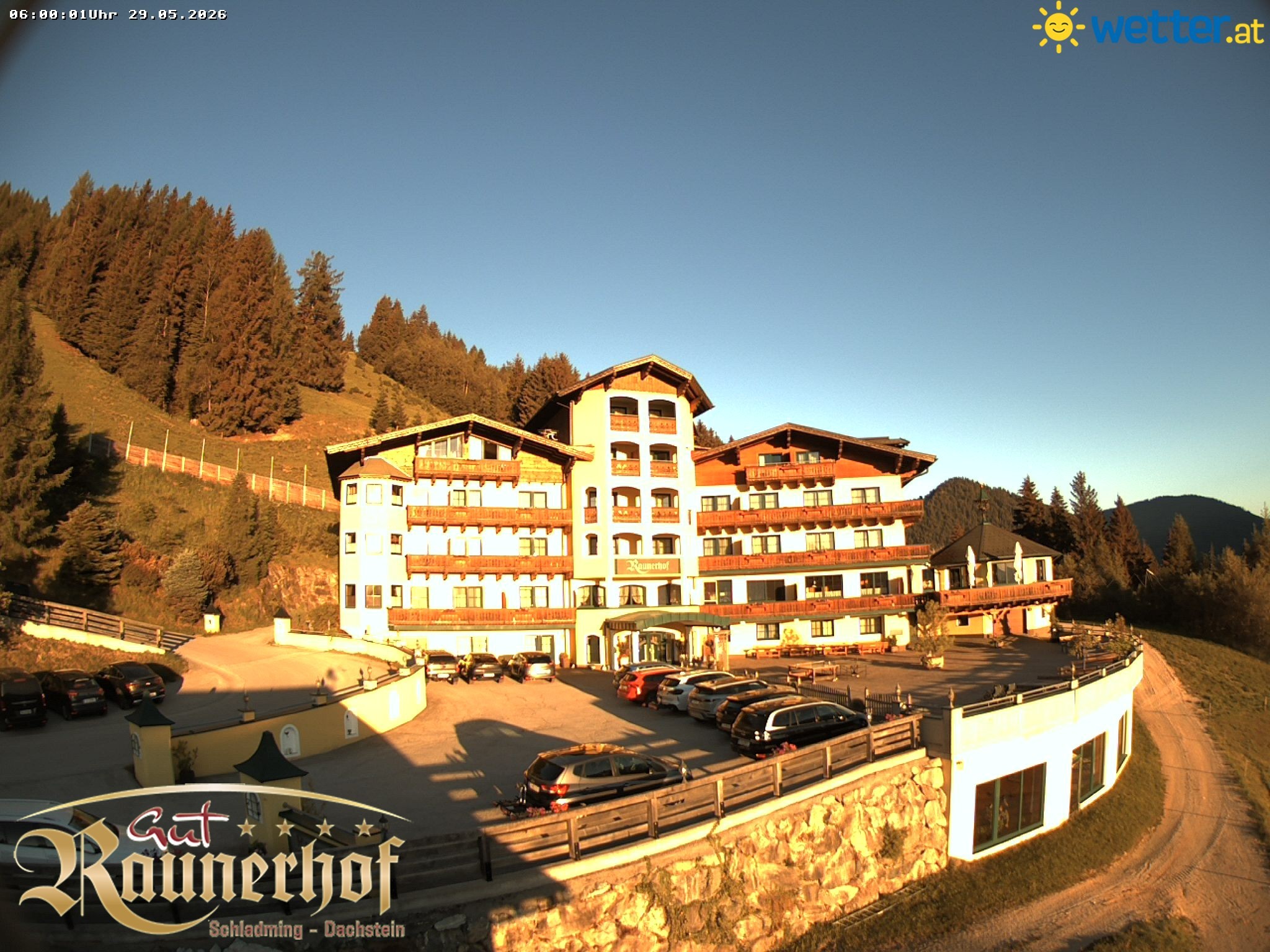 Archived image Webcam Schladming: Hotel Raunerhof