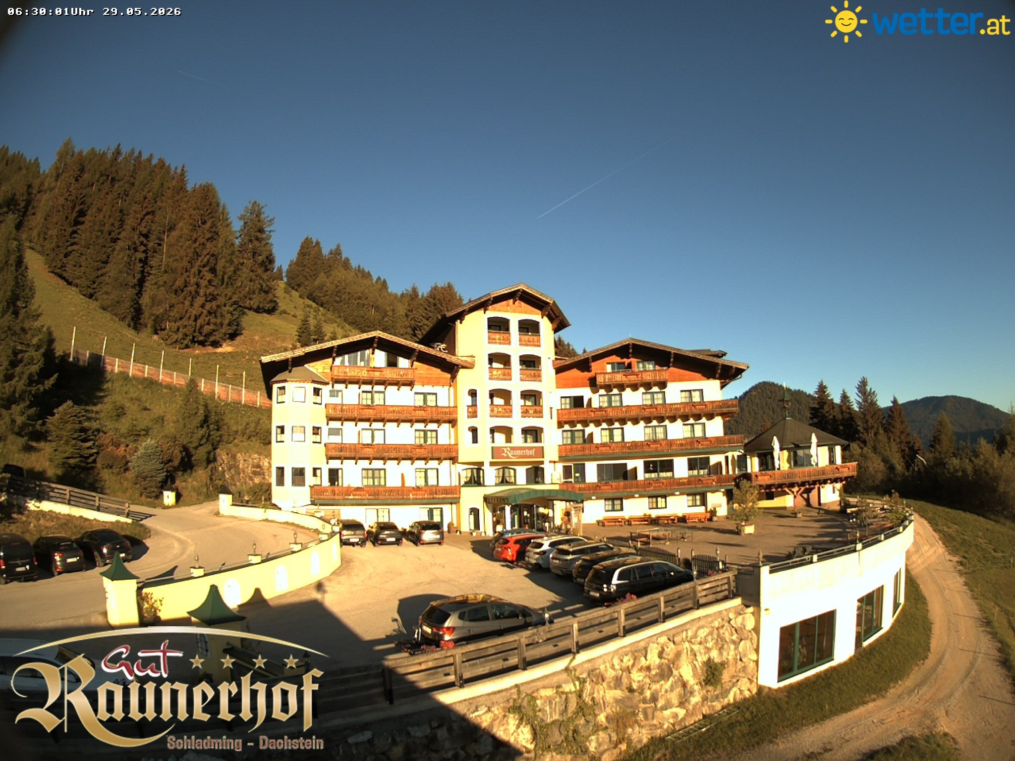 Archived image Webcam Schladming: Hotel Raunerhof