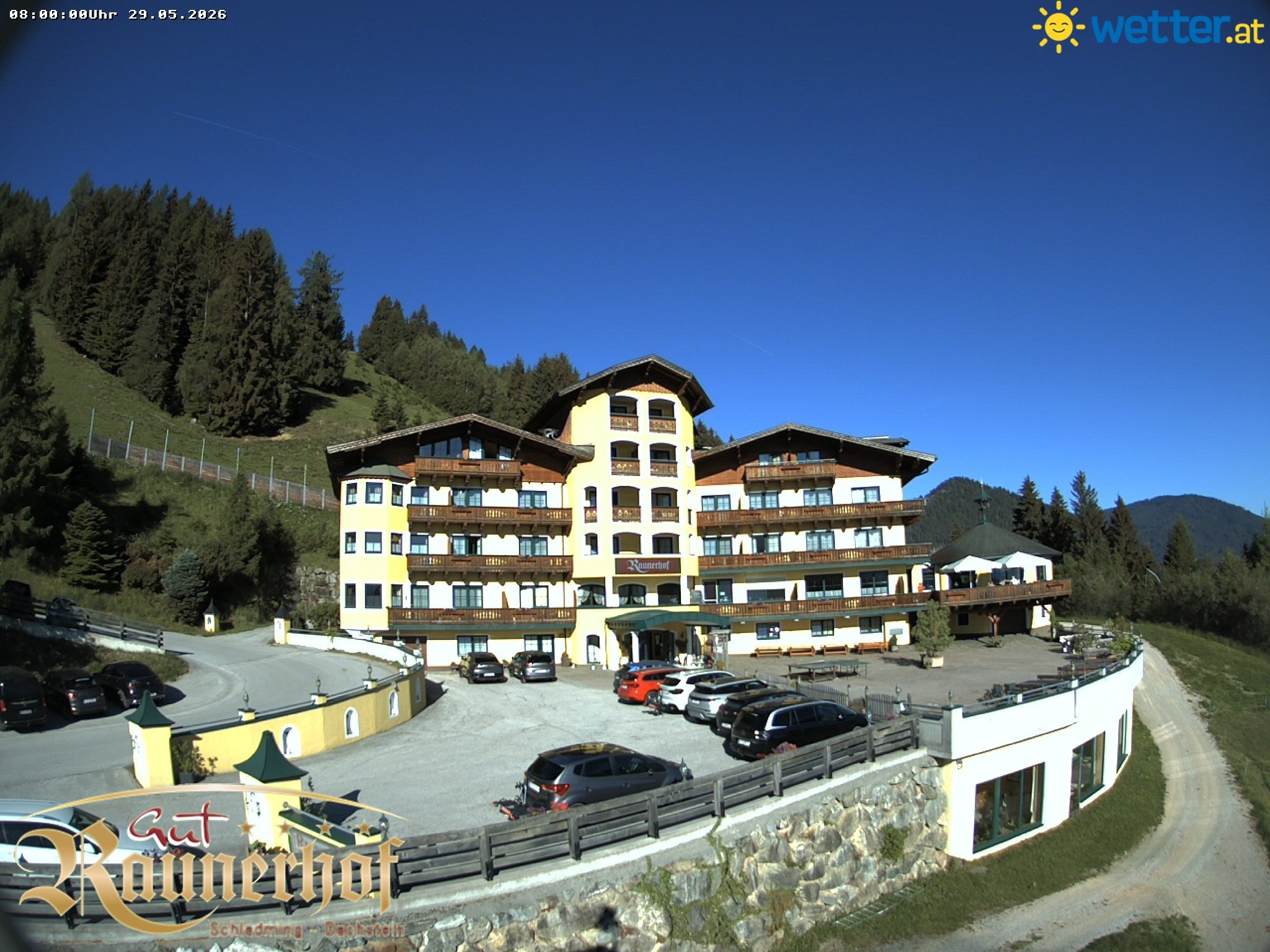 Archived image Webcam Schladming: Hotel Raunerhof