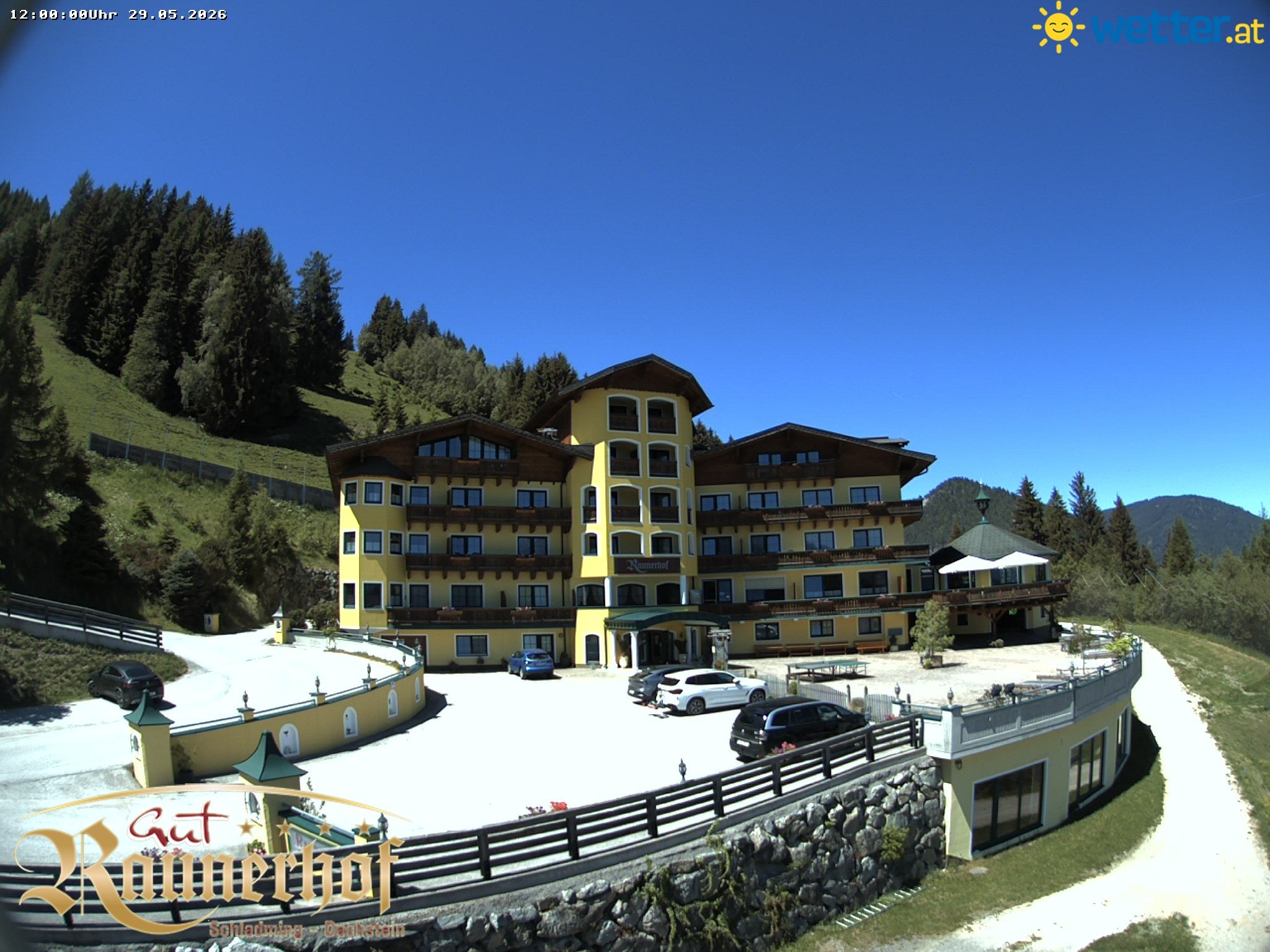 Archived image Webcam Schladming: Hotel Raunerhof