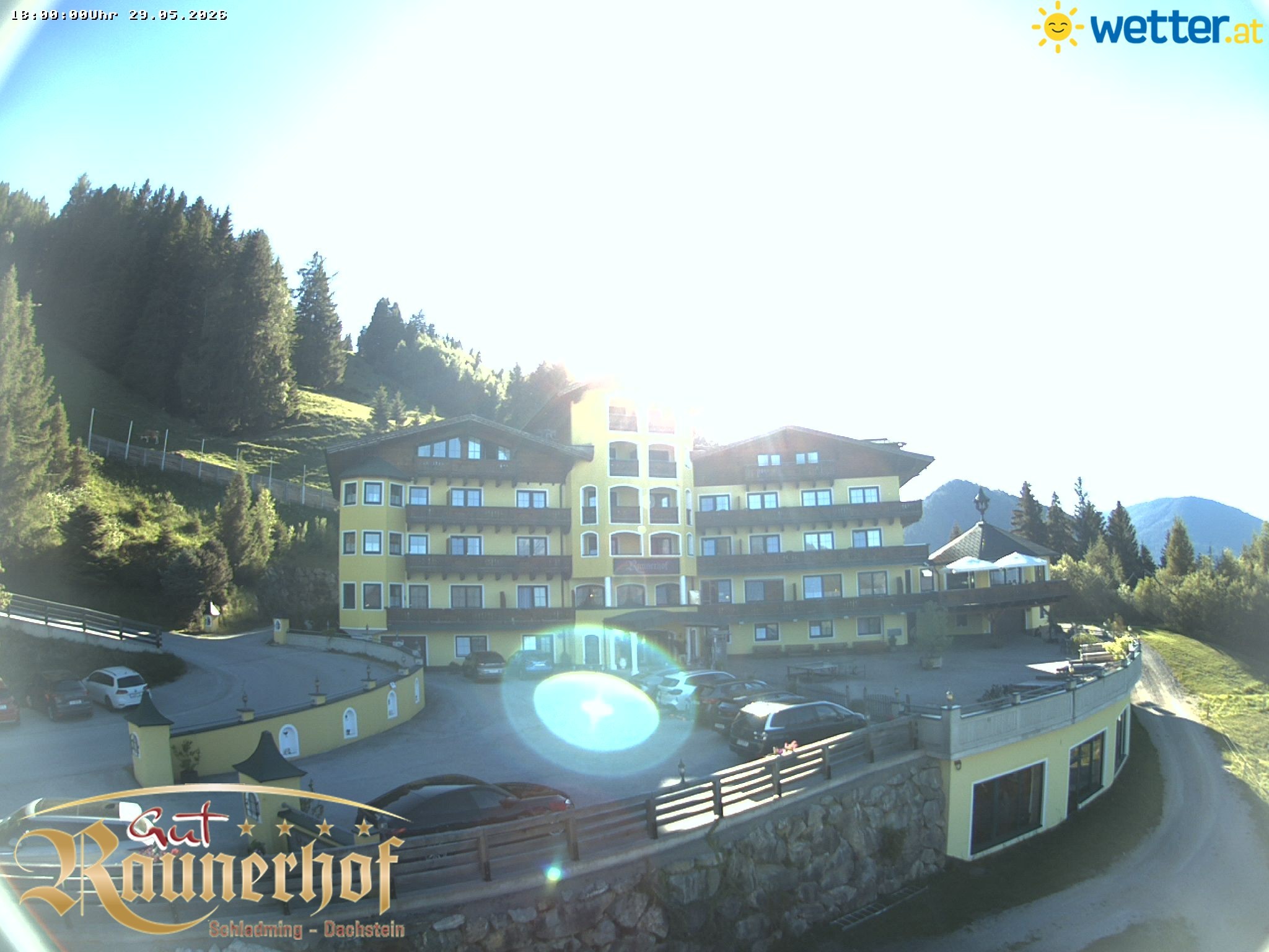 Archived image Webcam Schladming: Hotel Raunerhof