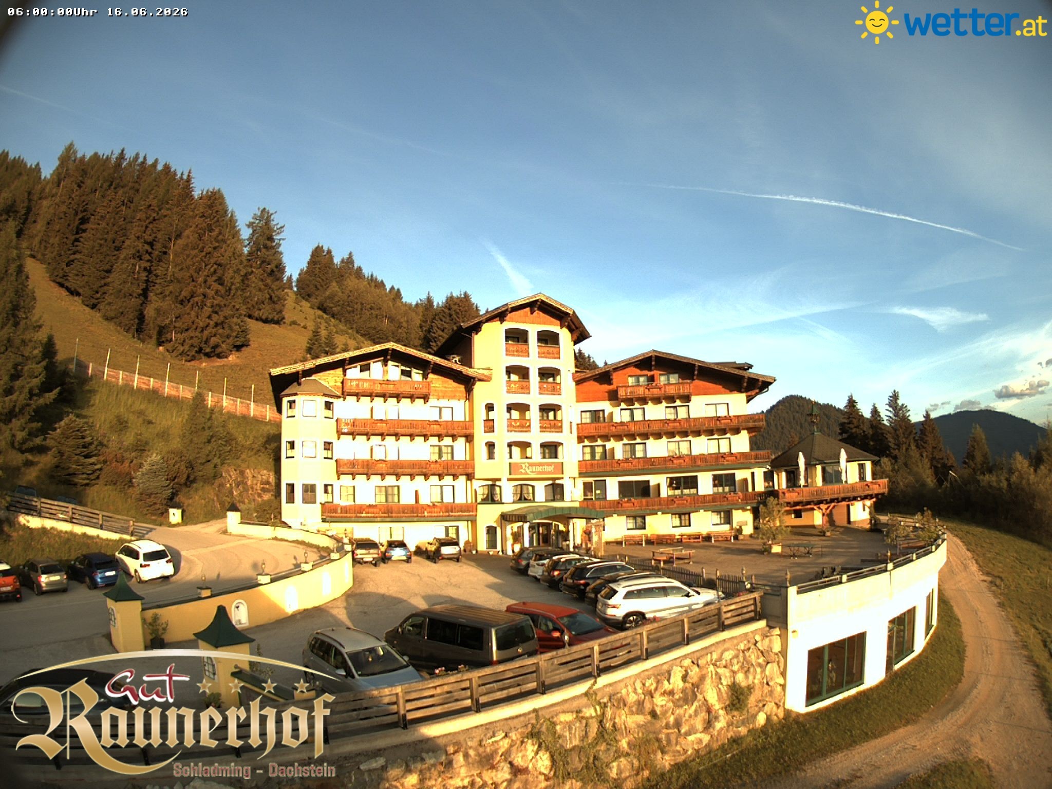 Archived image Webcam Schladming: Hotel Raunerhof