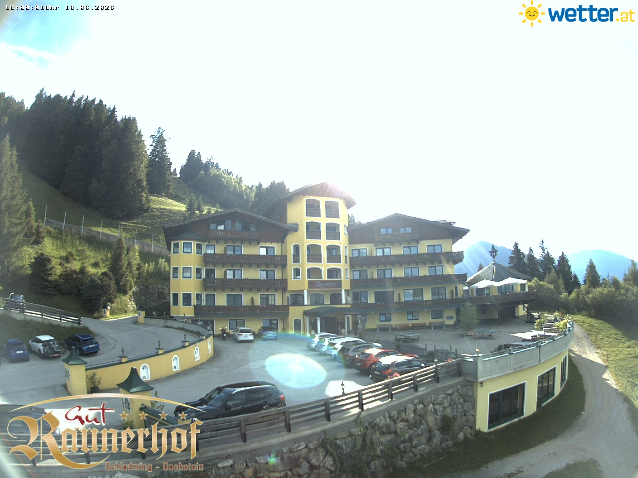 Archived image Webcam Schladming: Hotel Raunerhof