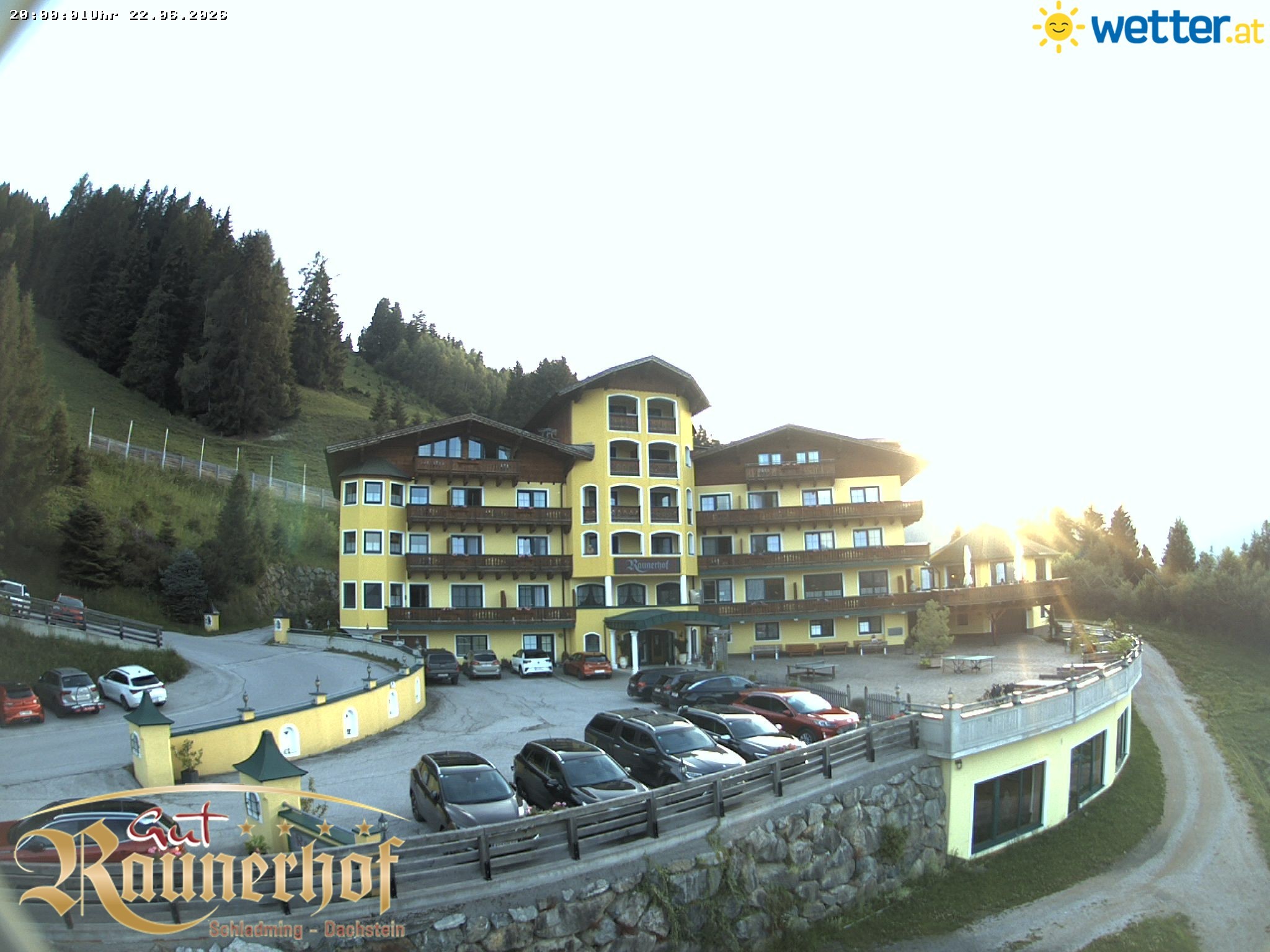 Archived image Webcam Schladming: Hotel Raunerhof