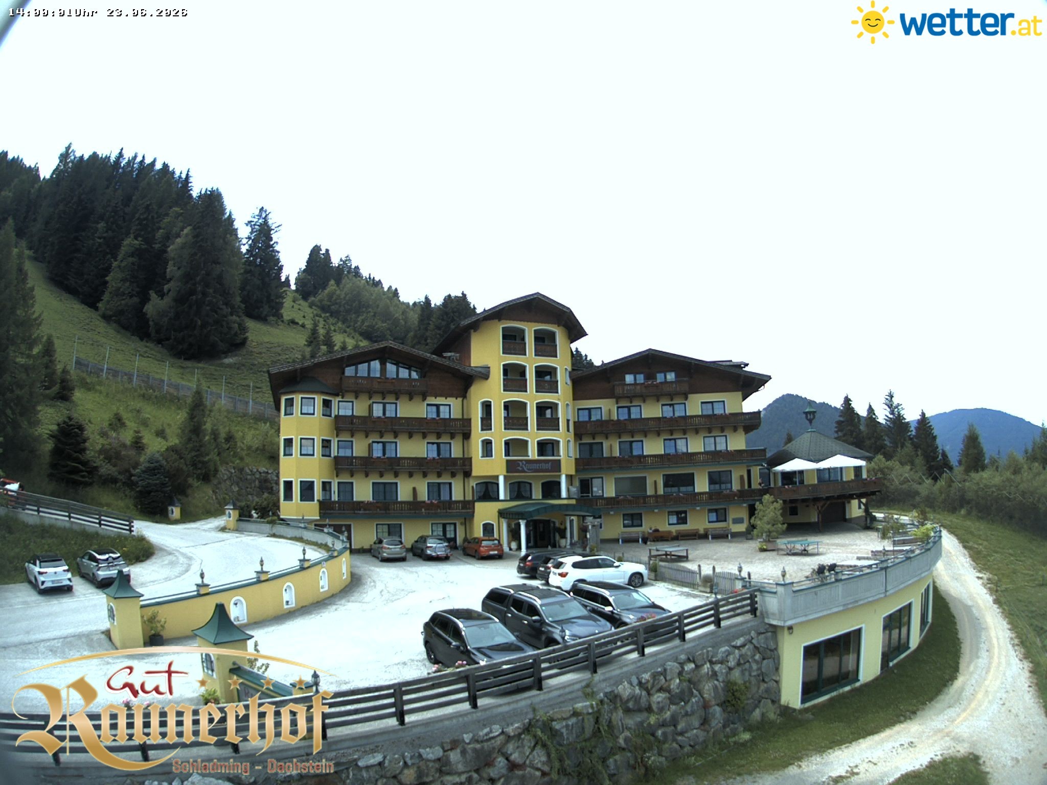 Archived image Webcam Schladming: Hotel Raunerhof