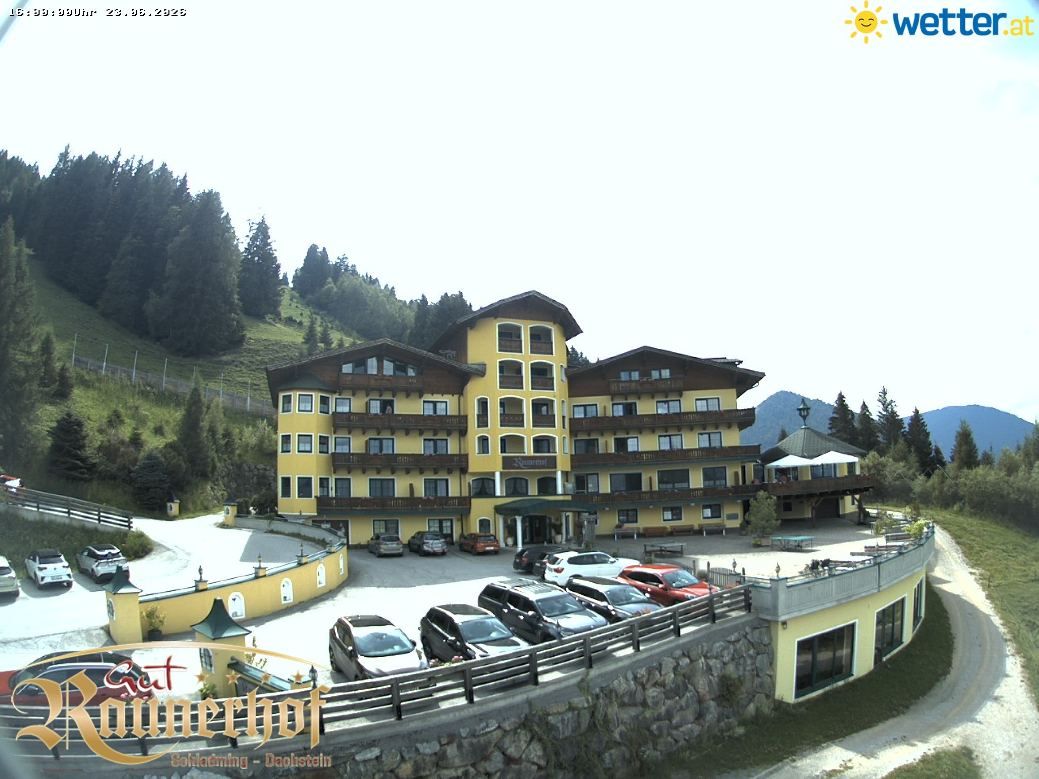 Archived image Webcam Schladming: Hotel Raunerhof