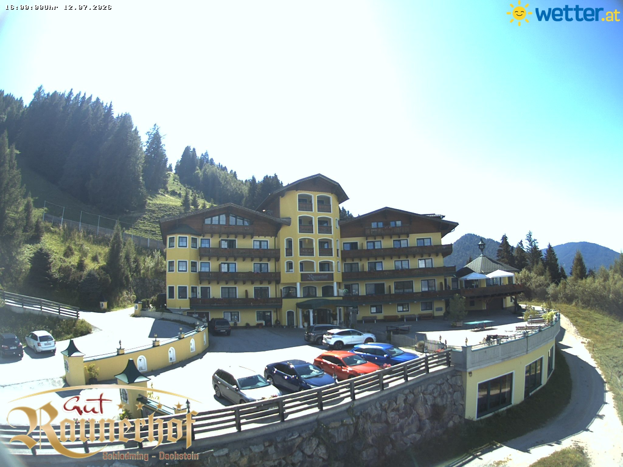 Archived image Webcam Schladming: Hotel Raunerhof