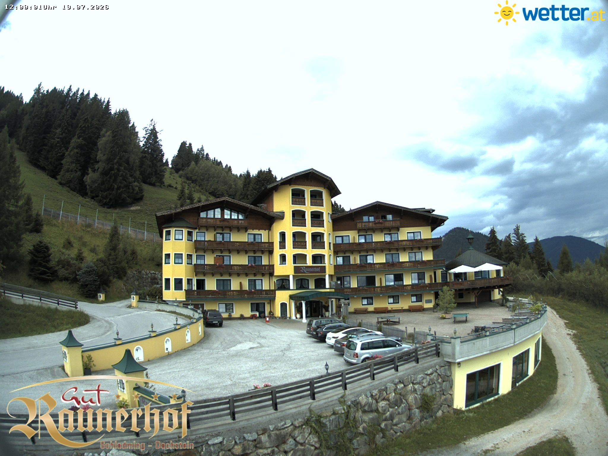 Archived image Webcam Schladming: Hotel Raunerhof