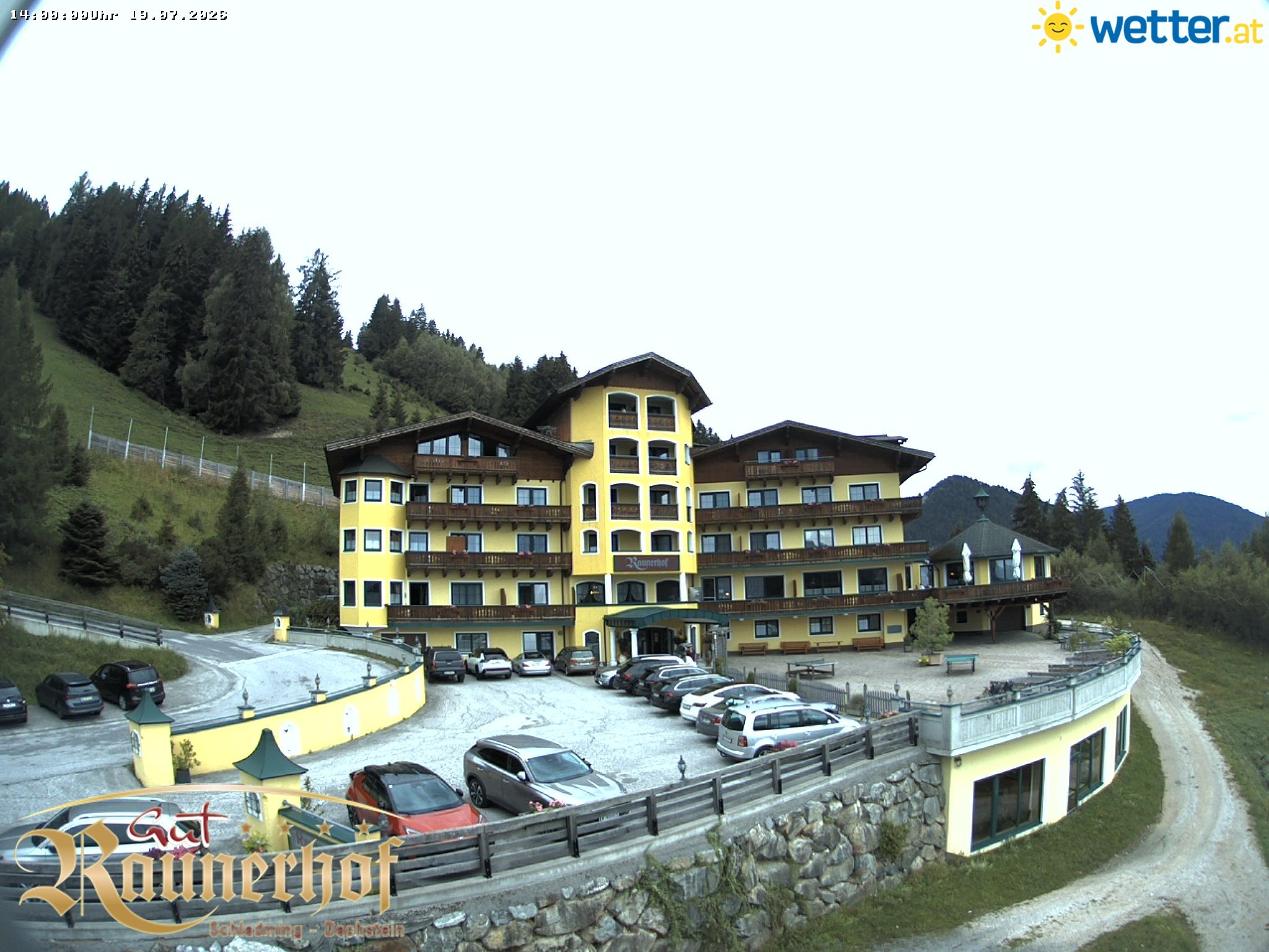 Archived image Webcam Schladming: Hotel Raunerhof