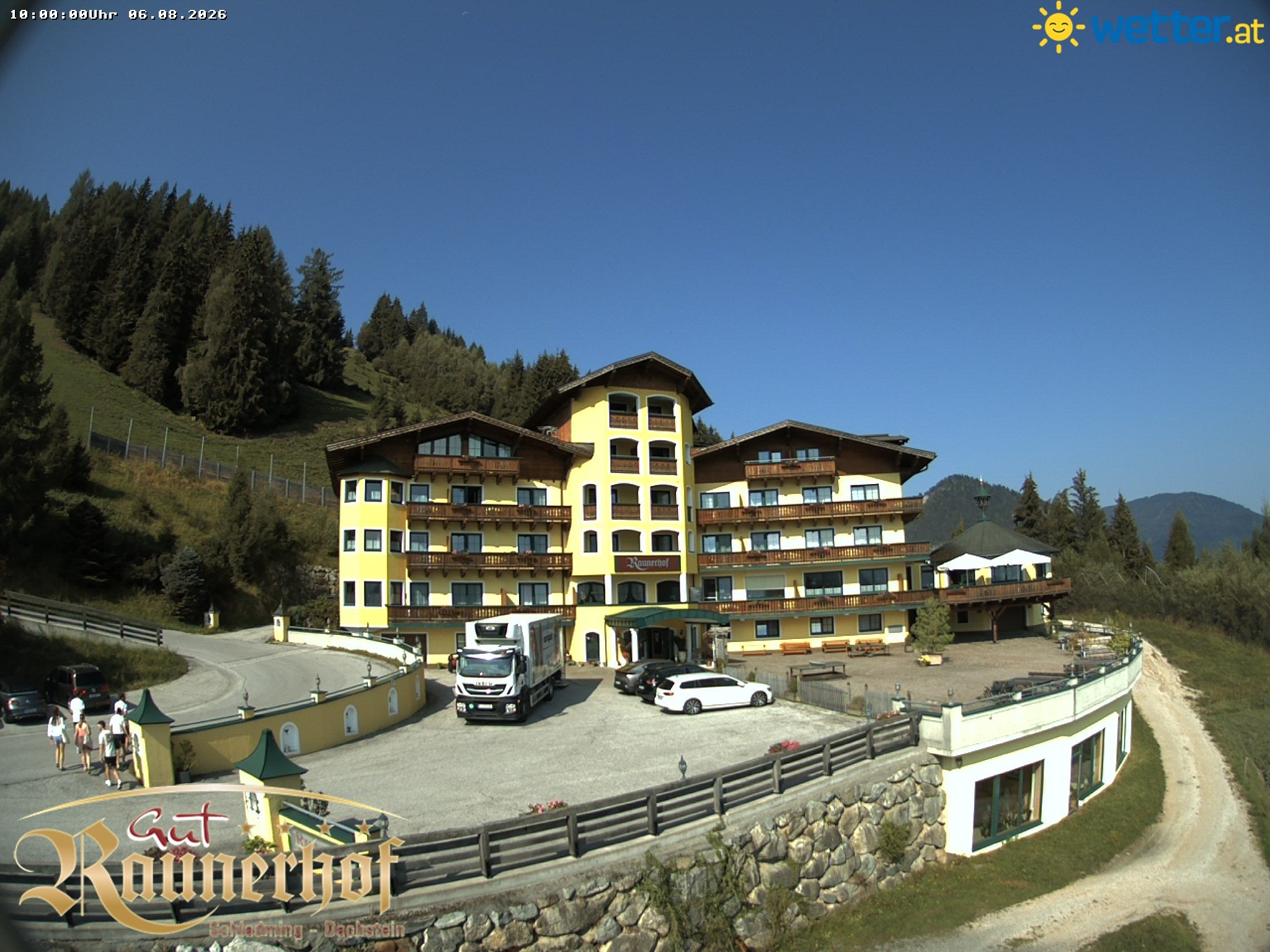 Archived image Webcam Schladming: Hotel Raunerhof