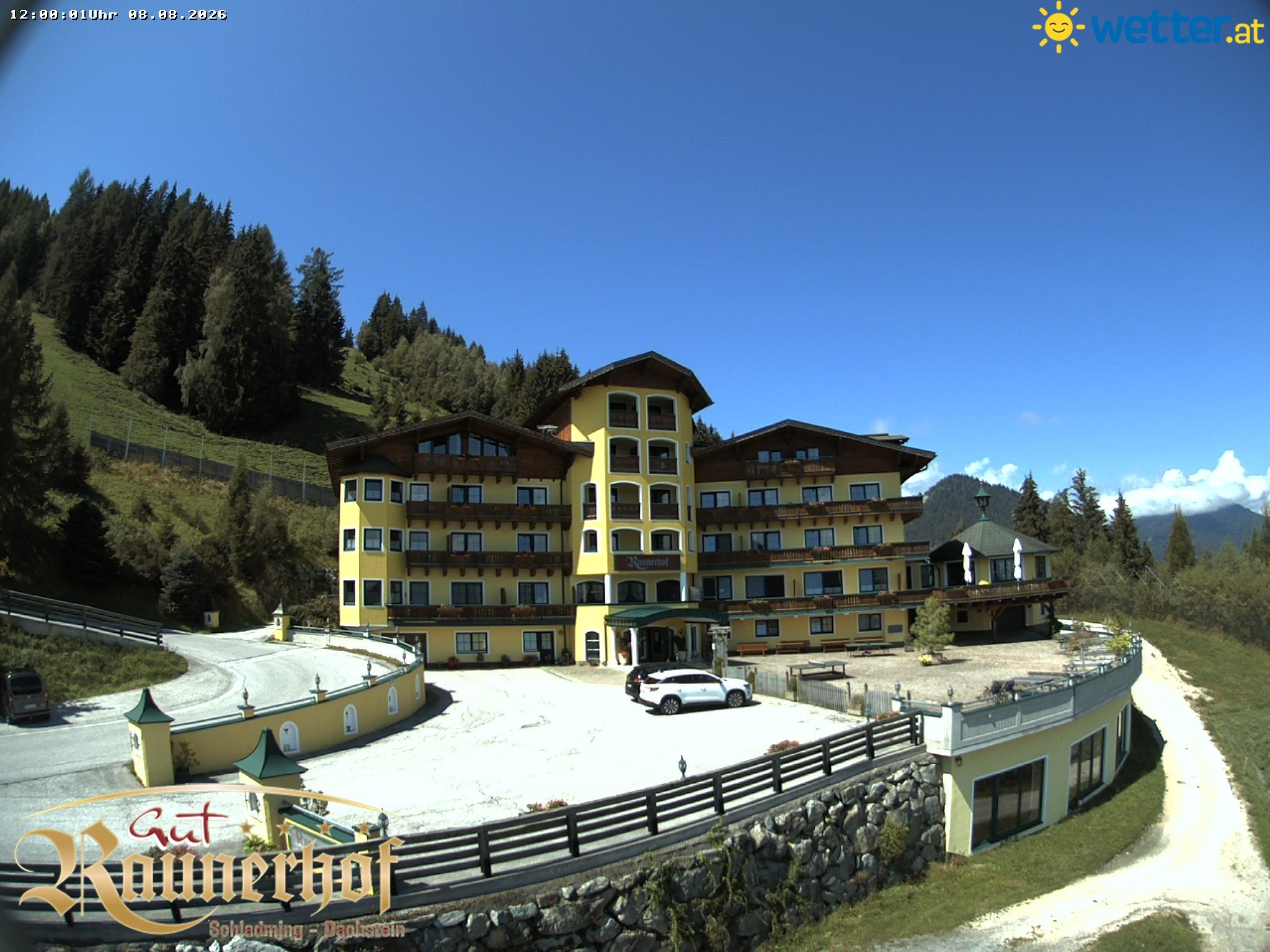 Archived image Webcam Schladming: Hotel Raunerhof