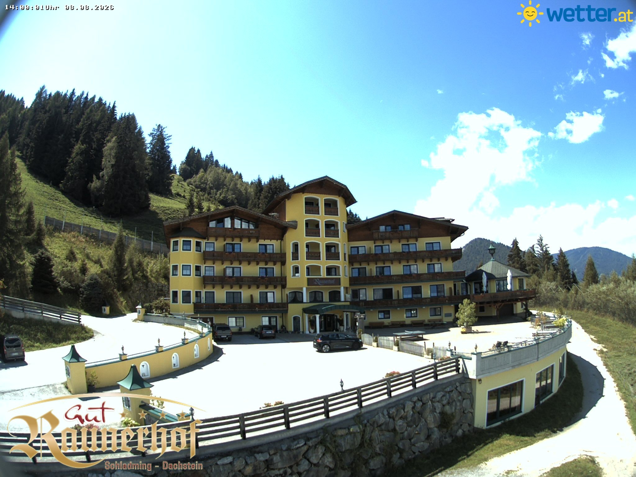 Archived image Webcam Schladming: Hotel Raunerhof